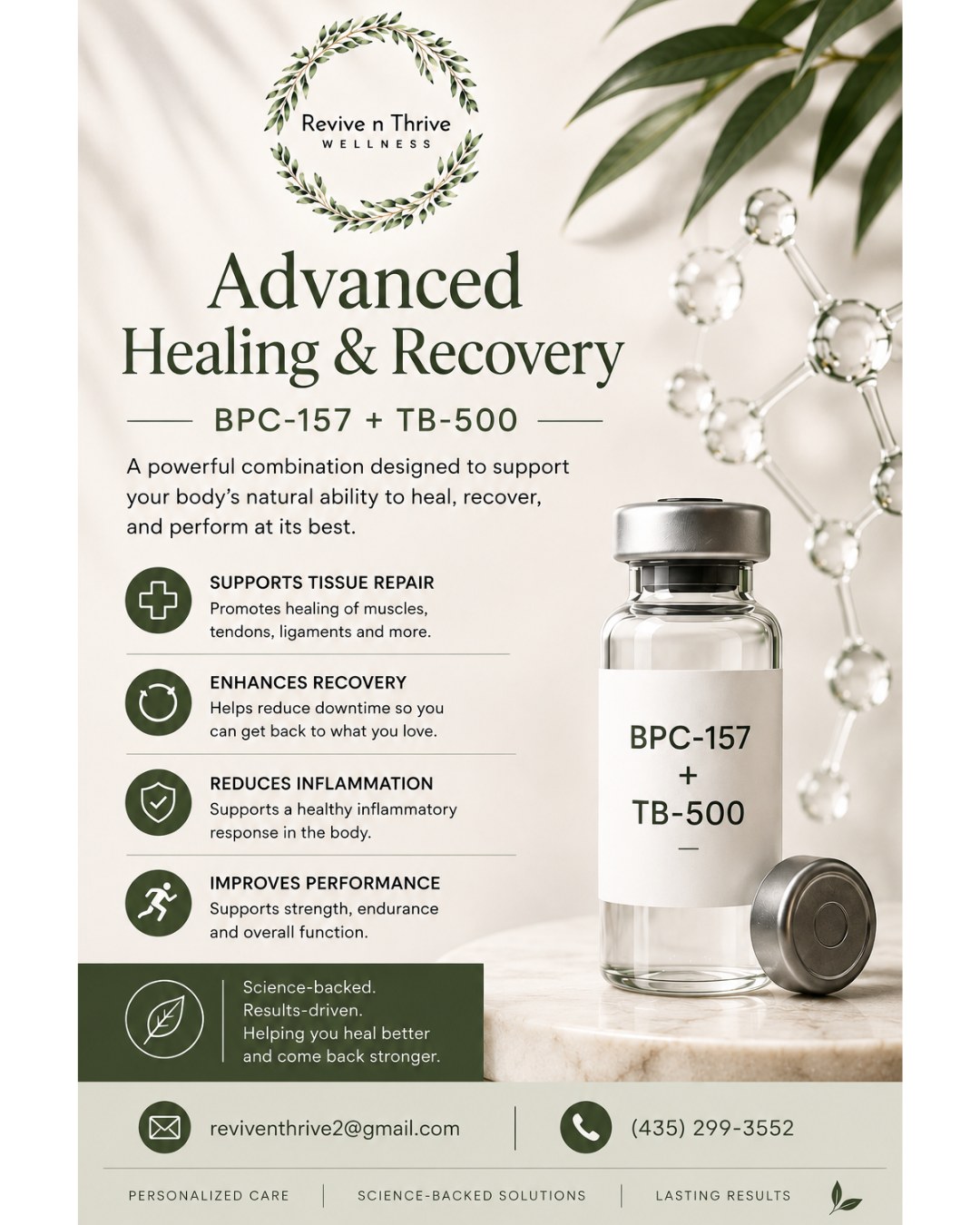 revive bpc 157 n Thrive Wellness TOP 10 BEST B12 skin whitening Concentration:1000 MCG/ML