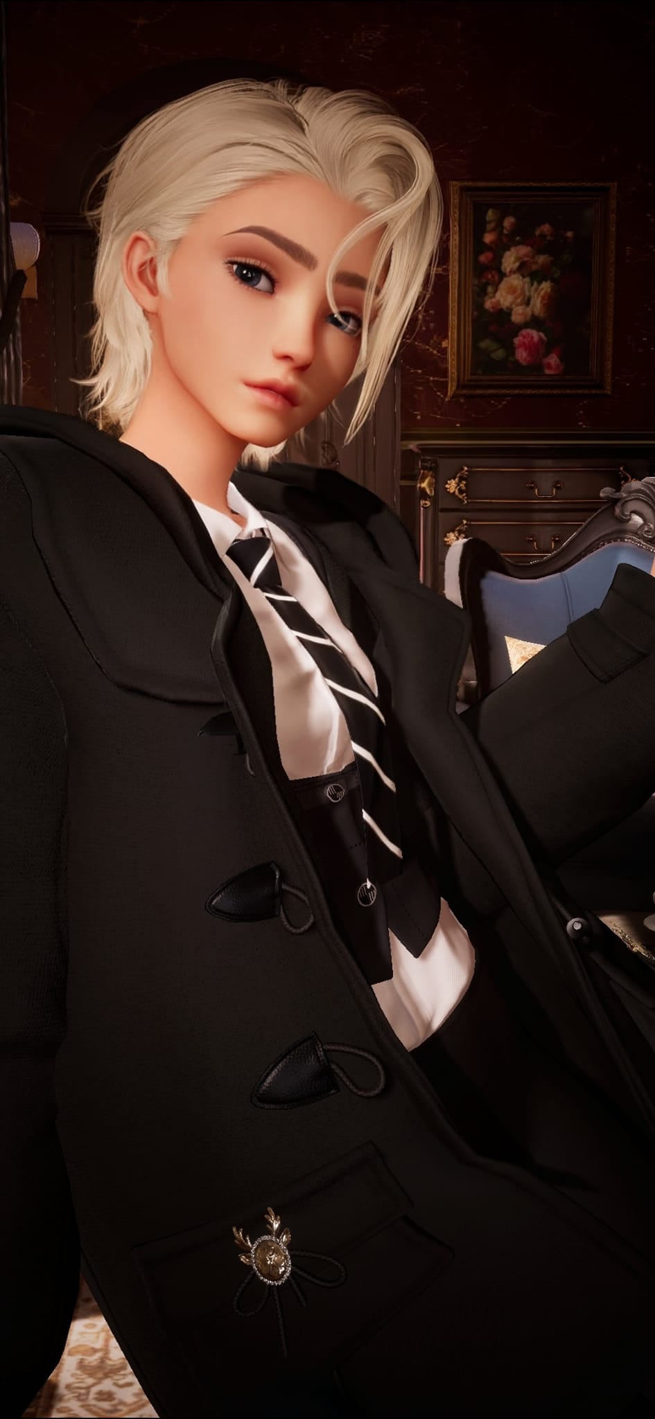 No.002 ） A male character I created Creating a male character in Life Makeover game