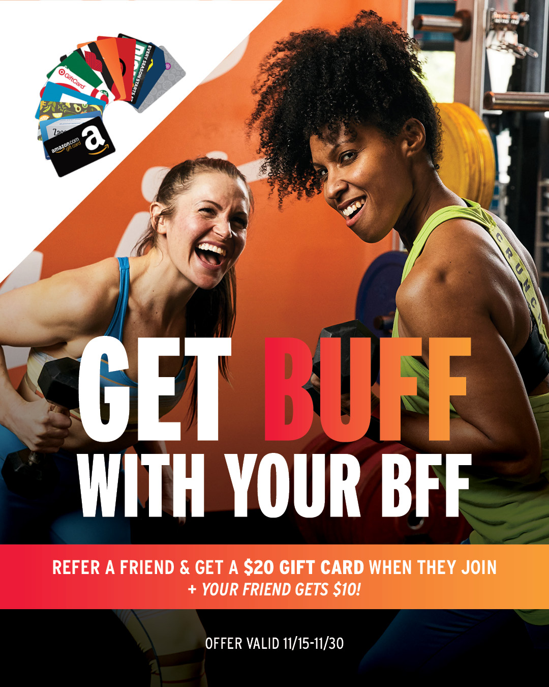 Crunch - Good things are better when shared! 😉 Refer a friend today ...
