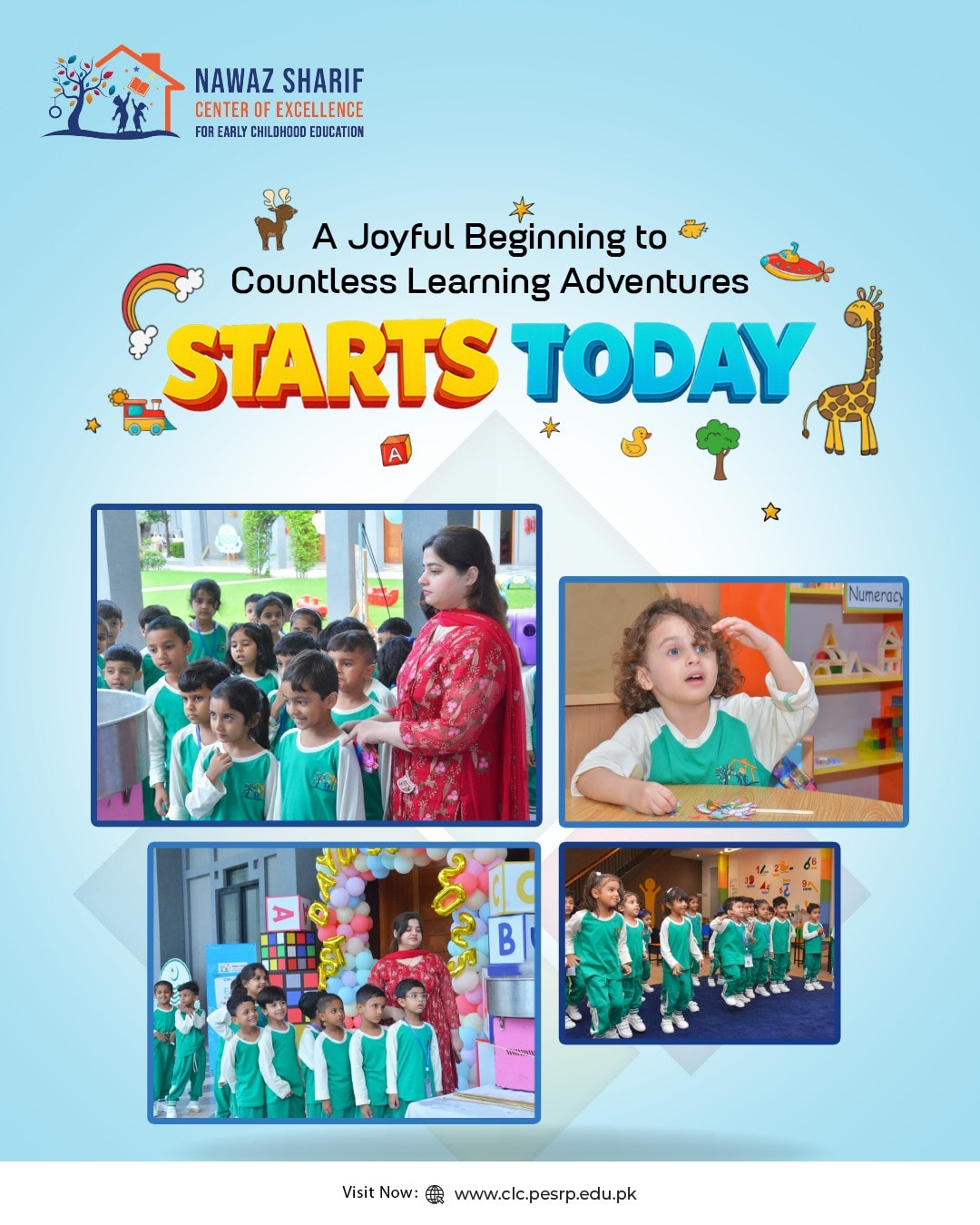 Nawaz Sharif Center of Excellence for Early Childhood Education | Lahore