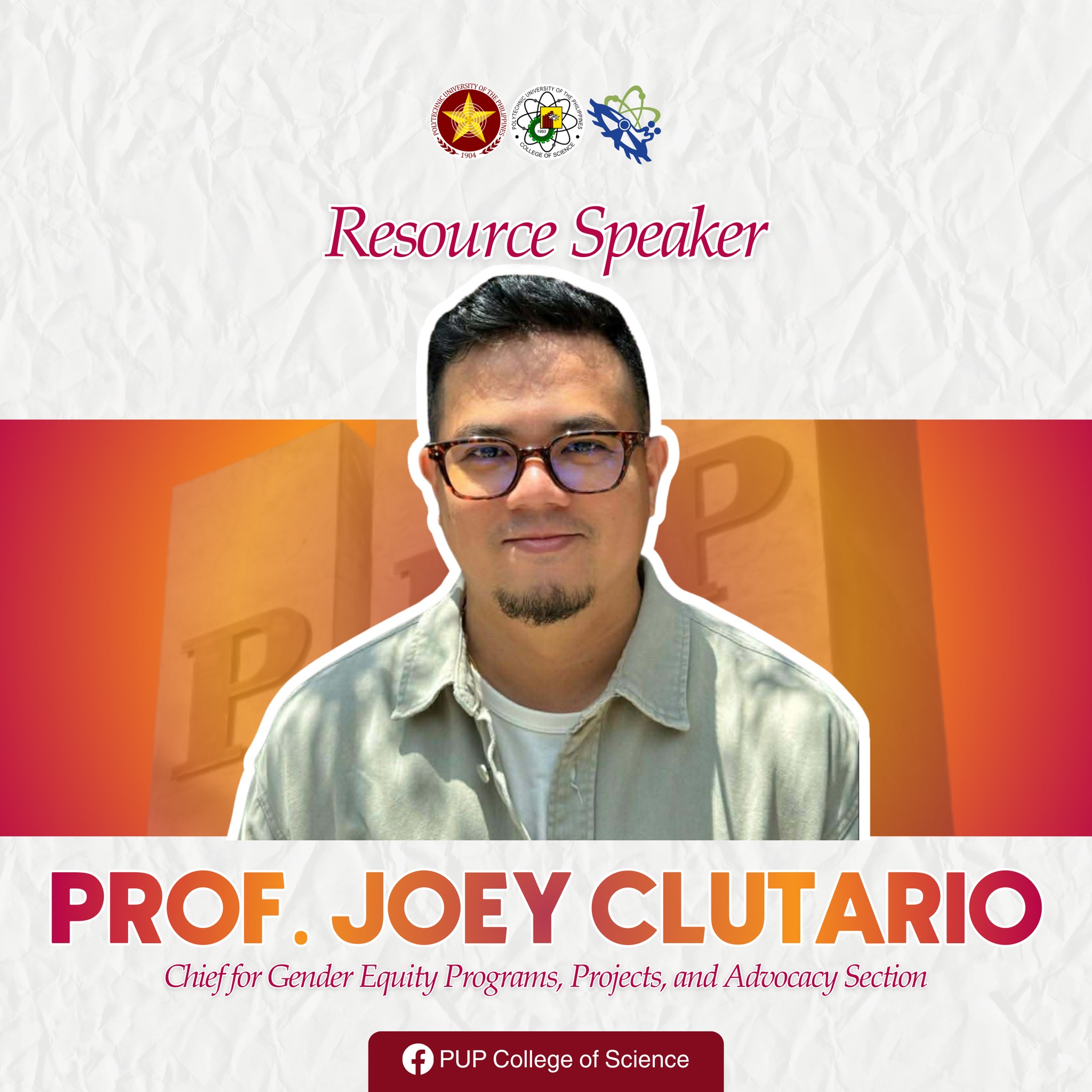 𝐂𝐀𝐋𝐋𝐈𝐍𝐆 𝐀𝐋𝐋 𝟒𝐓𝐇 𝐘𝐄𝐀𝐑 𝐒𝐓𝐔𝐃𝐄𝐍𝐓𝐒 𝐎𝐅... - PUP College of Science | Facebook