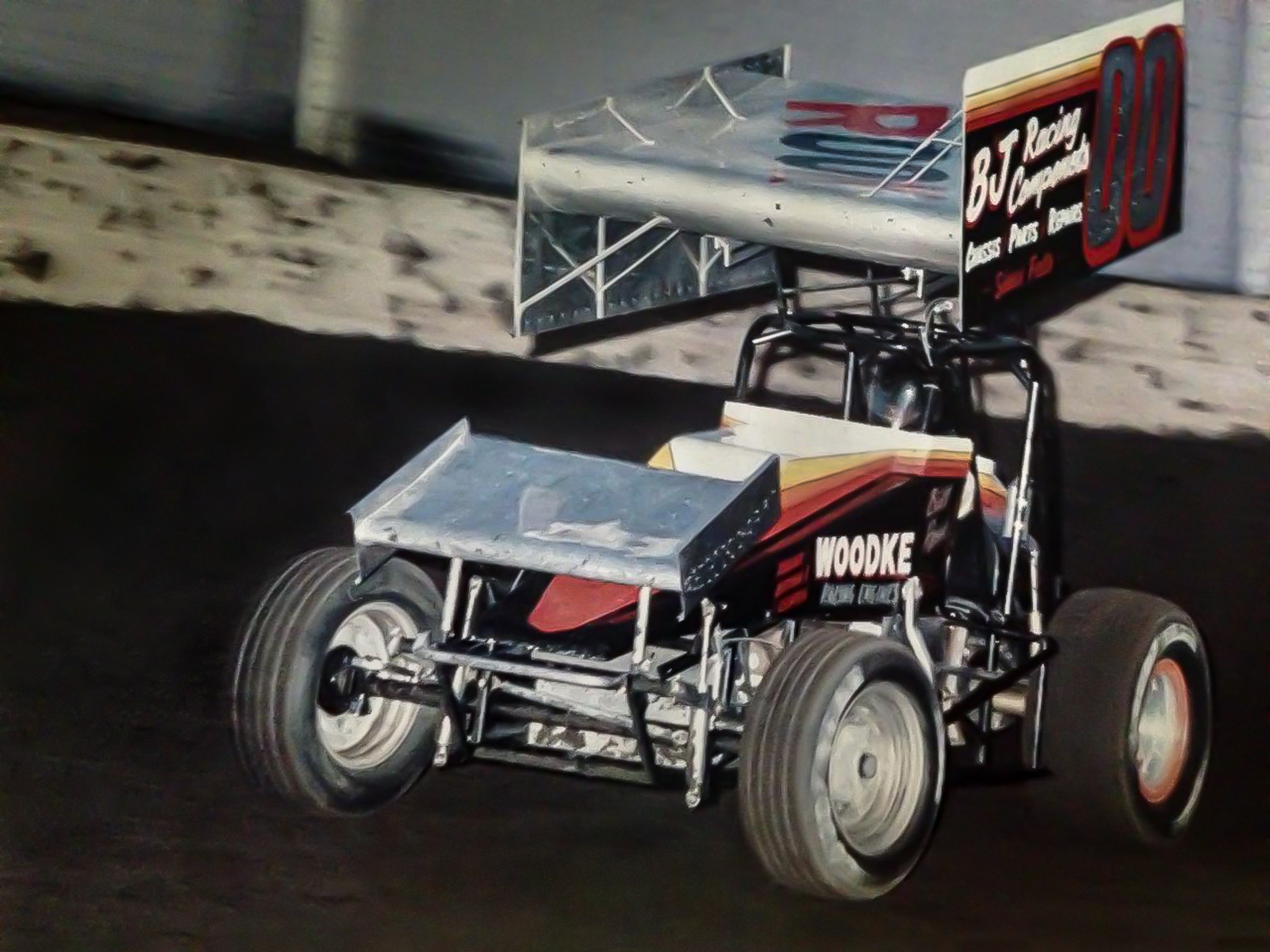 Open - 1987 - Huset's Speedway - Bill Rook #00 (photographer unknown ...