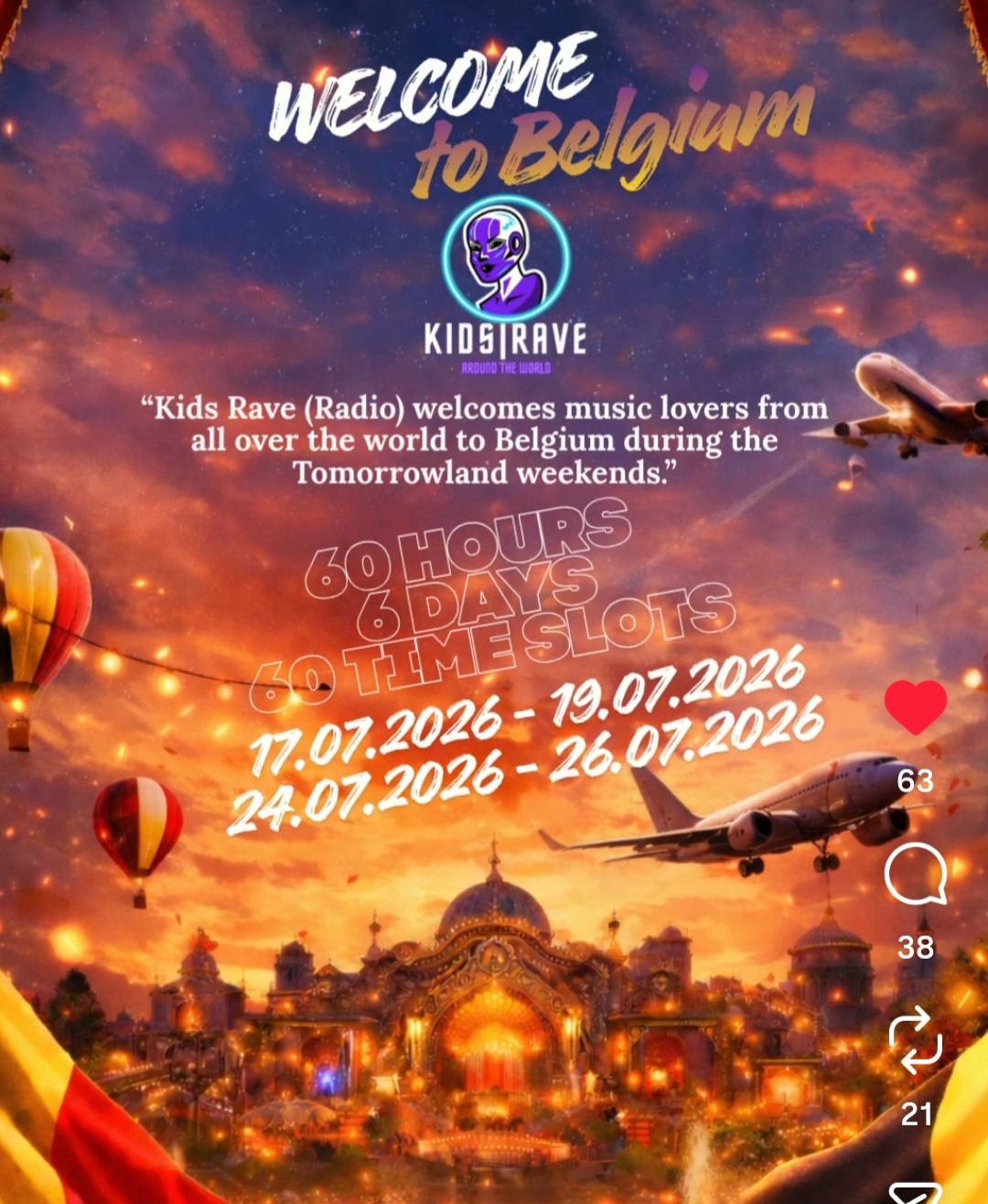 Fd12world - Les festivaliers de Tomorrowland vont être... | Facebook