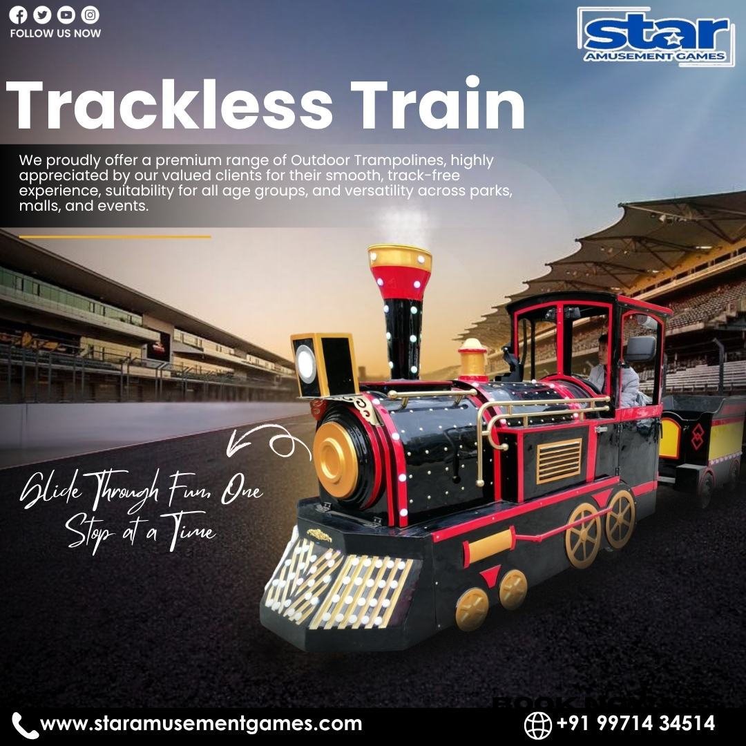 Star - 🚂 Trackless Train – Fun on the Move! By Star Amusement Games ...