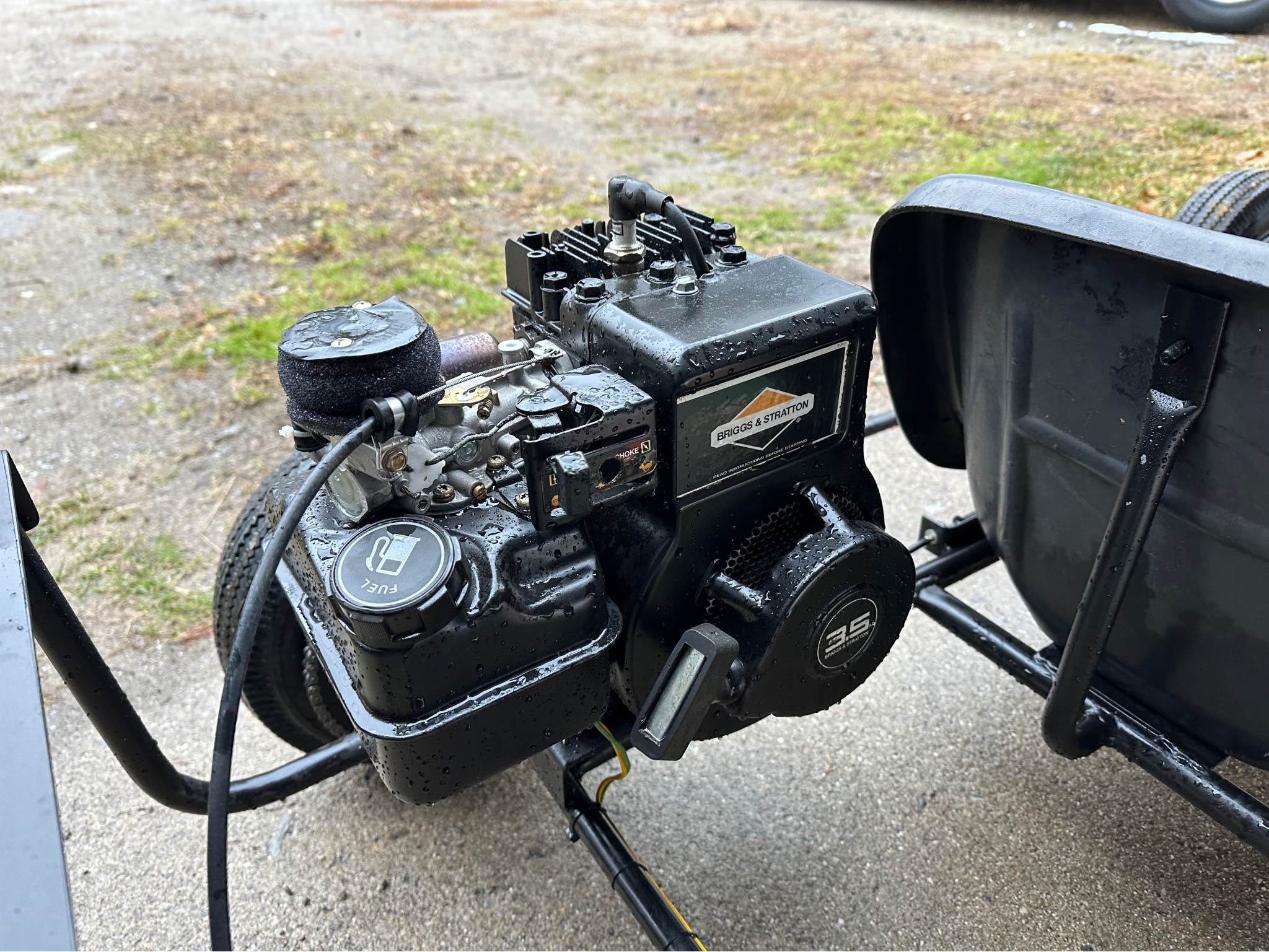 1971 Briggs & Stratton corvette vintage go kart