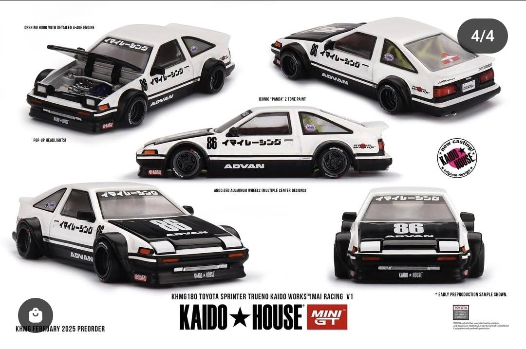 AE86 from Kaido House released as Blkltd