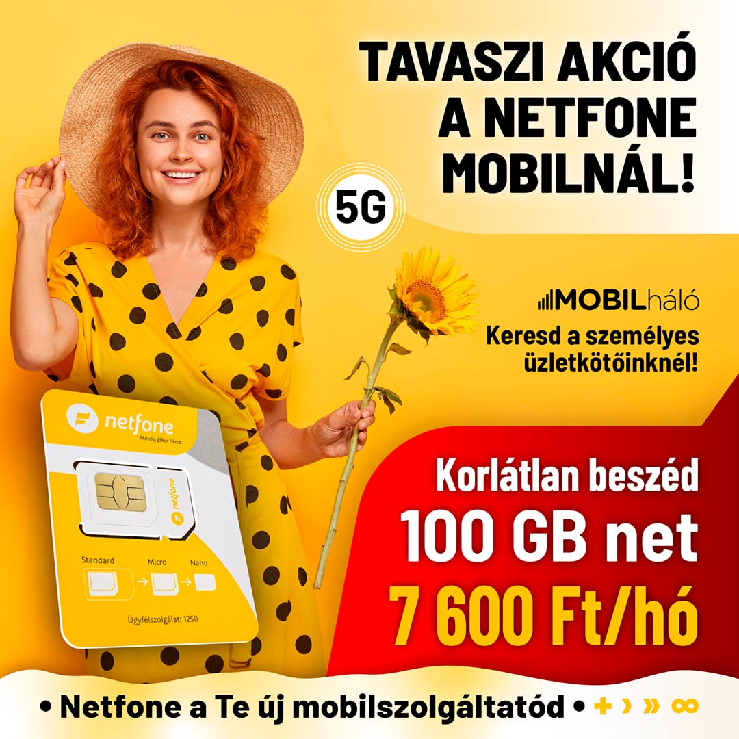 Negyedi Tibor hivatalos Netfone Franchise partner