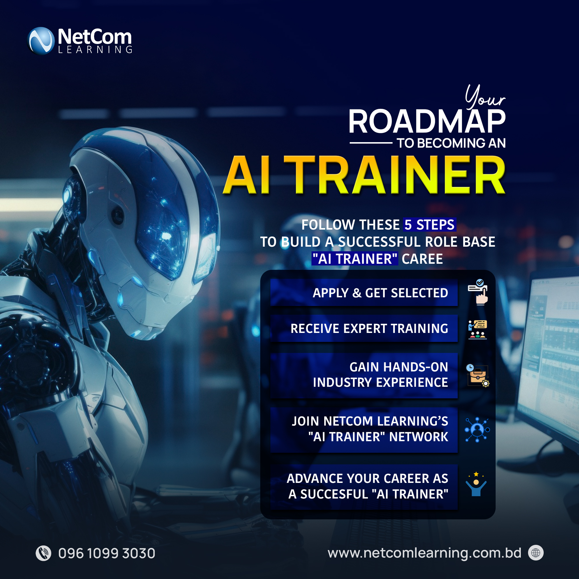 Step into the Future as an AI... - NetCom Learning Bangladesh | Facebook