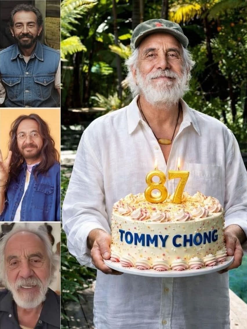 Actor - Happy 87th Birthday to Tommy Chong!🎂🍾🍕💛 Tommy Chong stands as ...