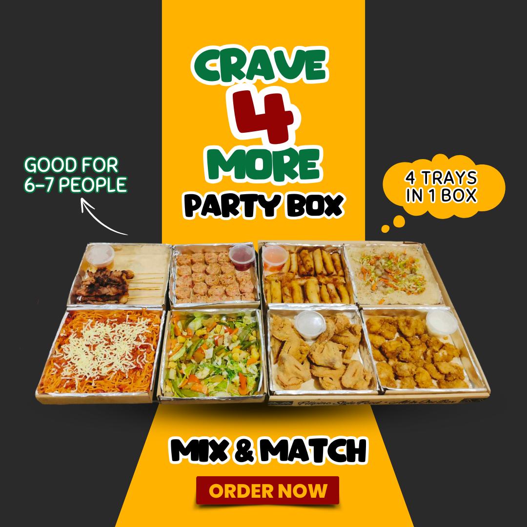 Crave 4 More Party Box | San Pedro