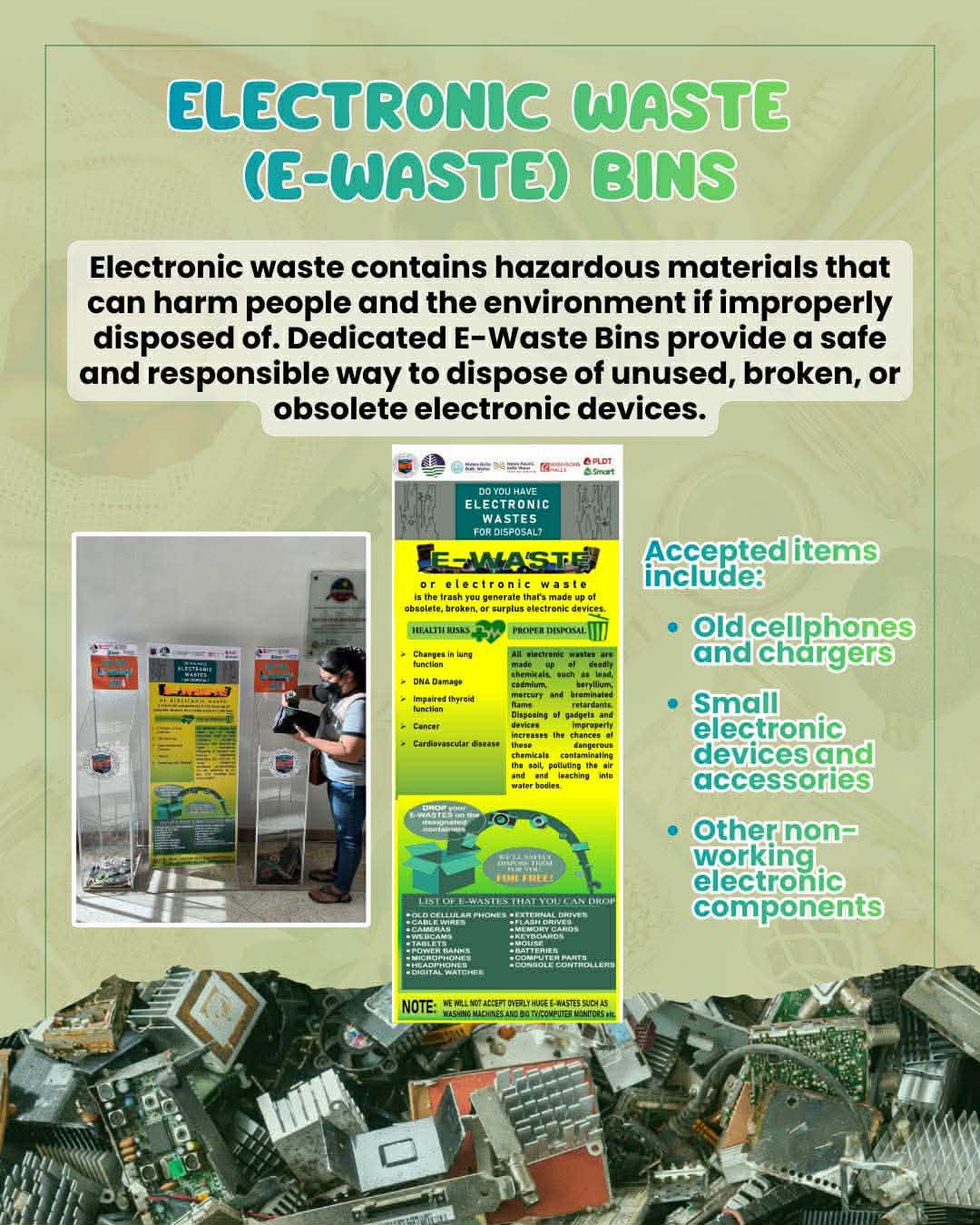 PGENRO-Province - 🔋 Electronic Waste (E-Waste) Bins Proper e-waste ...