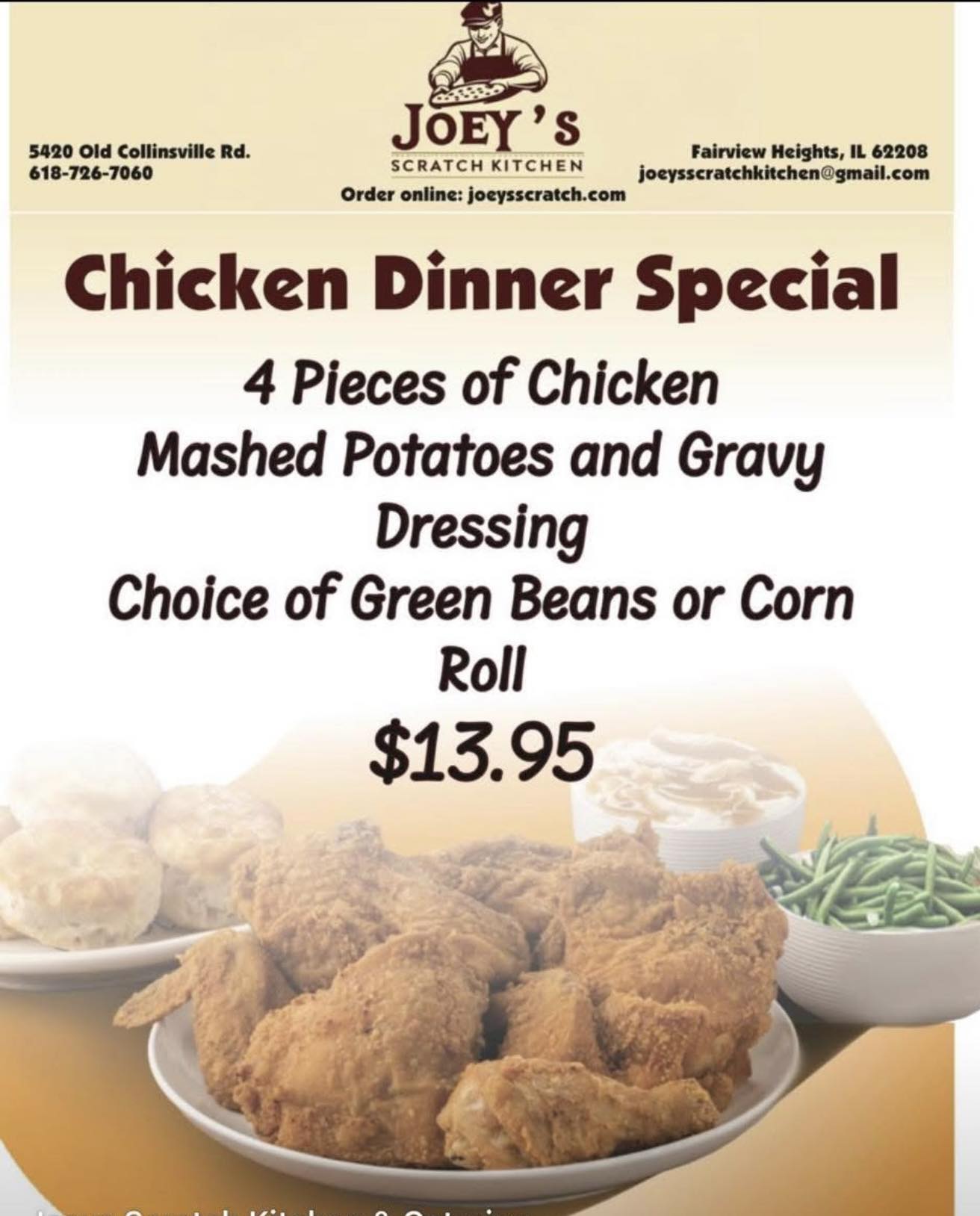 2801 Jerome Lane Cahokia IL 62206 Serving food until 3 or it's all