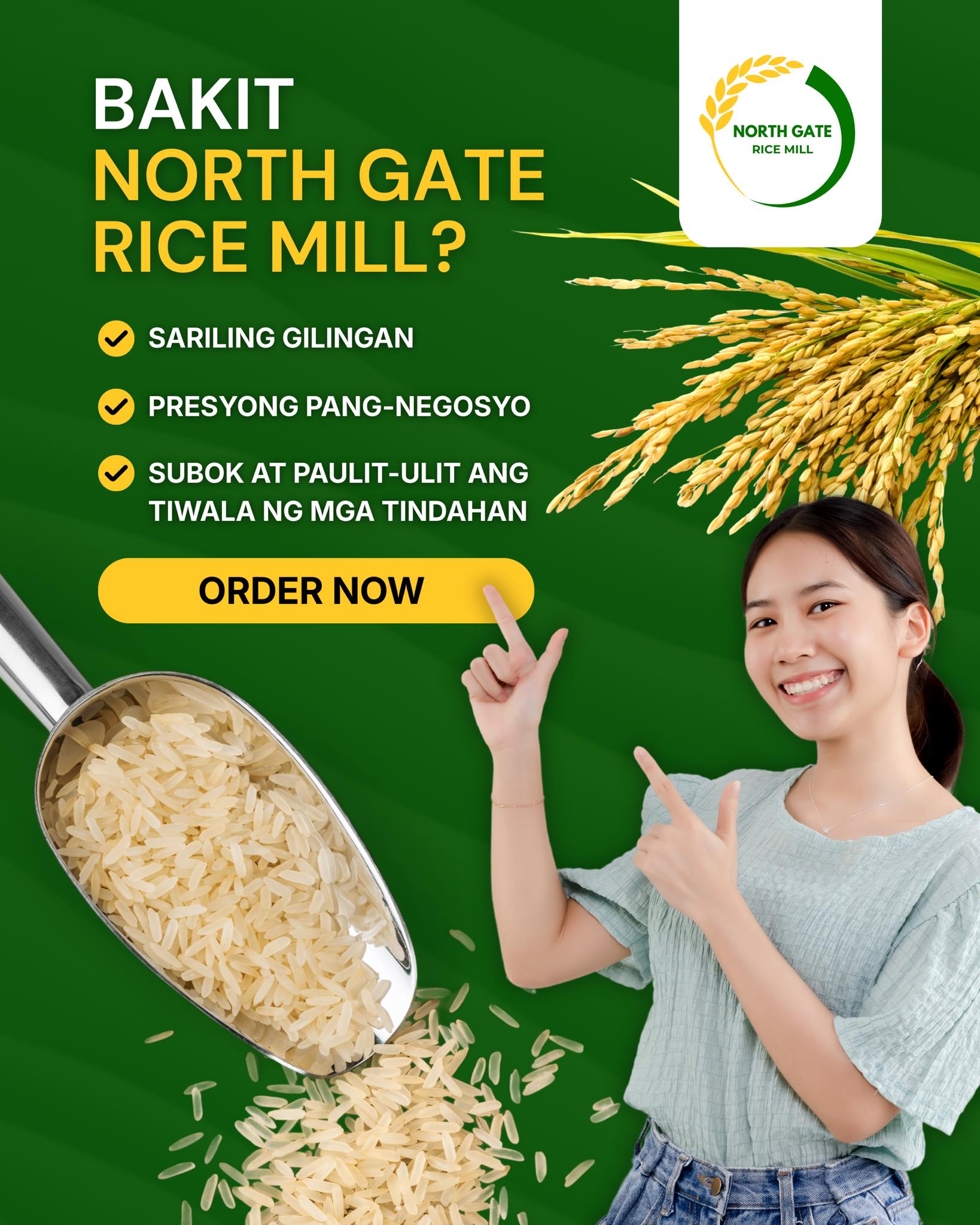 North - Bakit pinagkakatiwalaan ng mga tindahan ang North Gate Rice ...