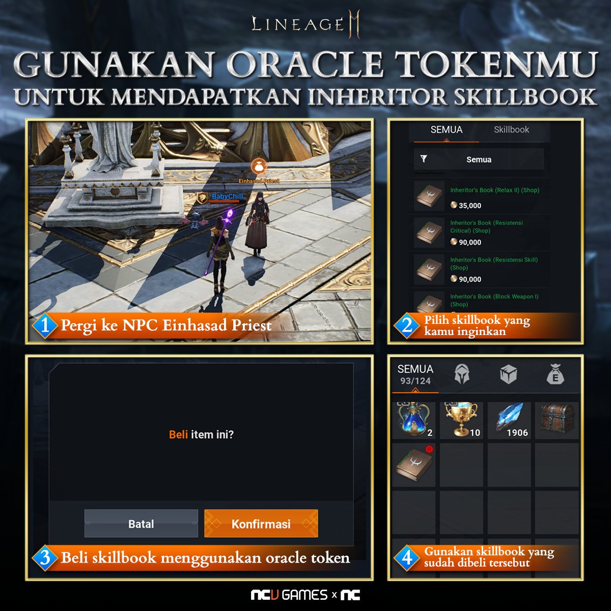 Lineage2M - ⚔️ [Pengumuman Hasil - Top Ranking Event] ⚔️... | Facebook
