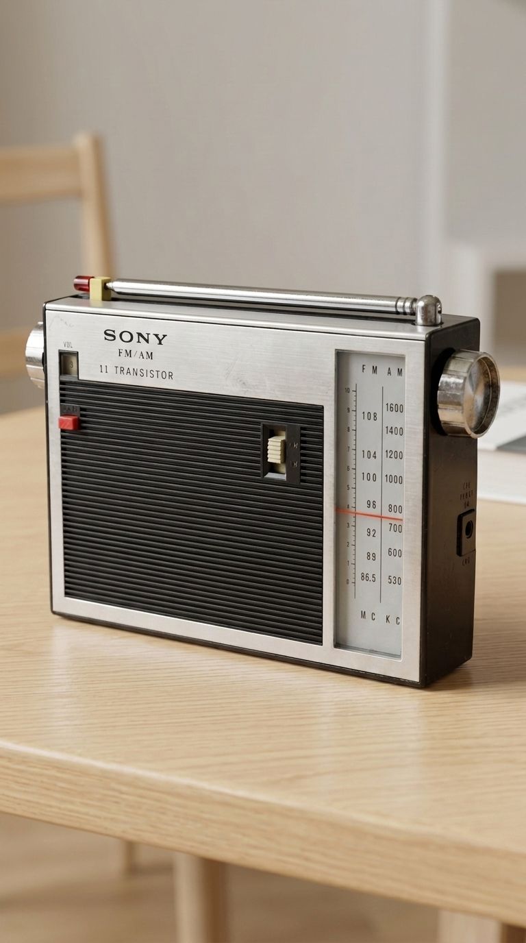 Sony Solid State 11 TFM-110F Radio