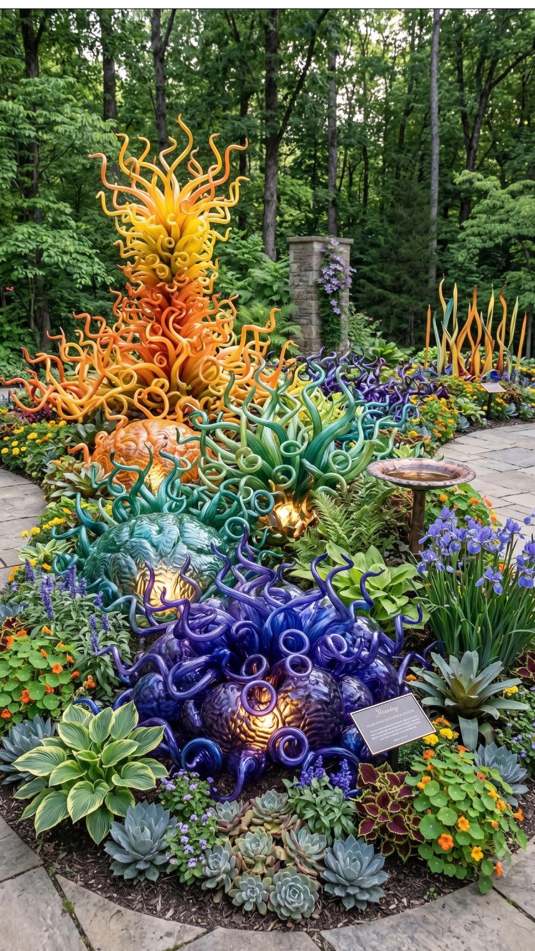 Chihuly has redefined the conservatory or botanical garden