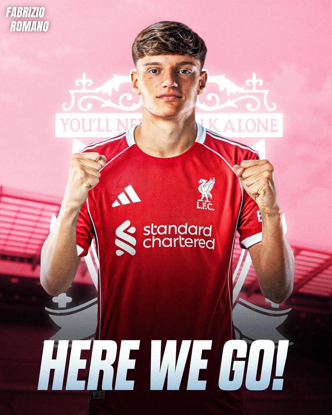 🚨 Liverpool FC have completed the signing of 18-year-old defender