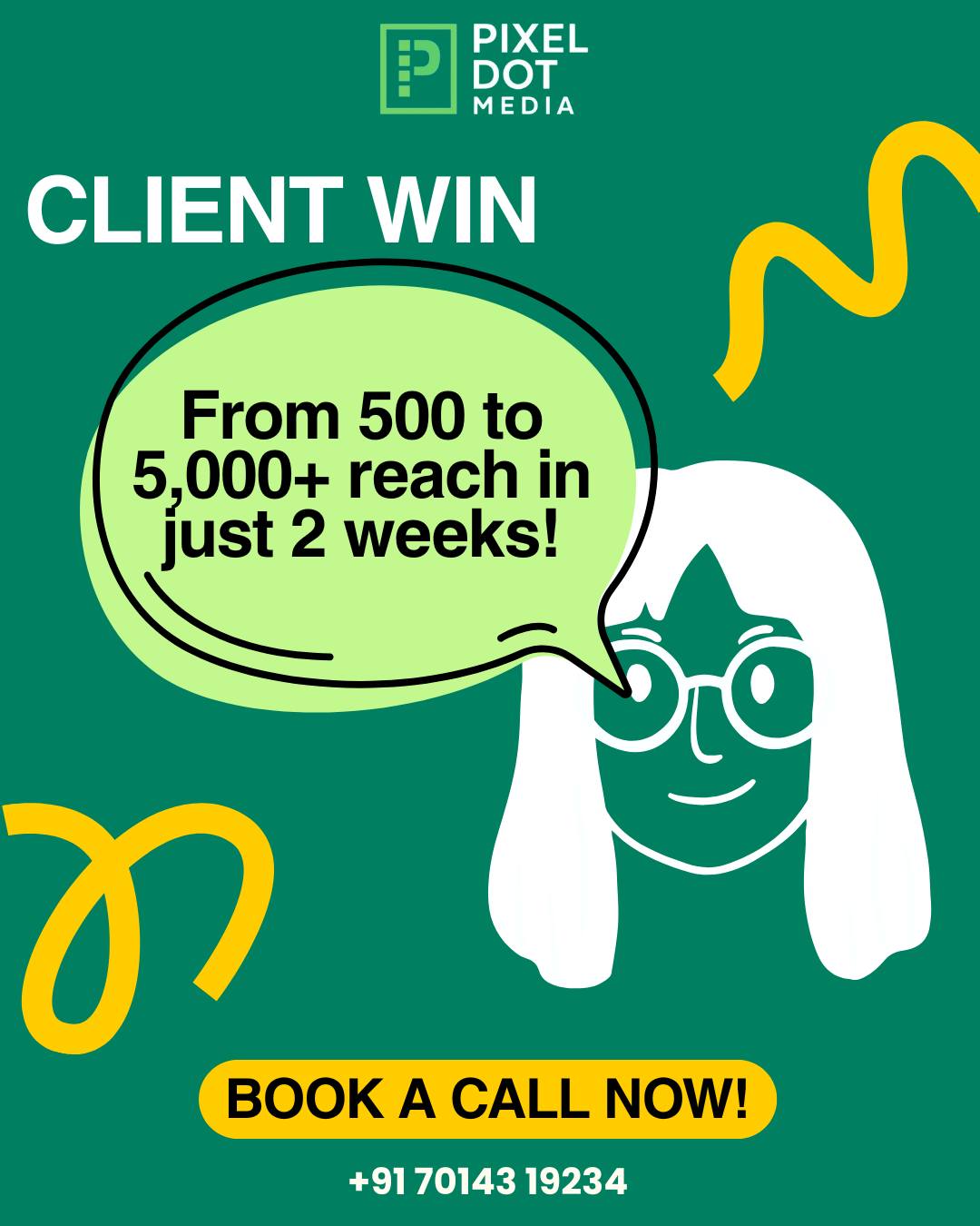 PixelDot - 🎉 Client Win Alert! We helped our client grow their reach ...