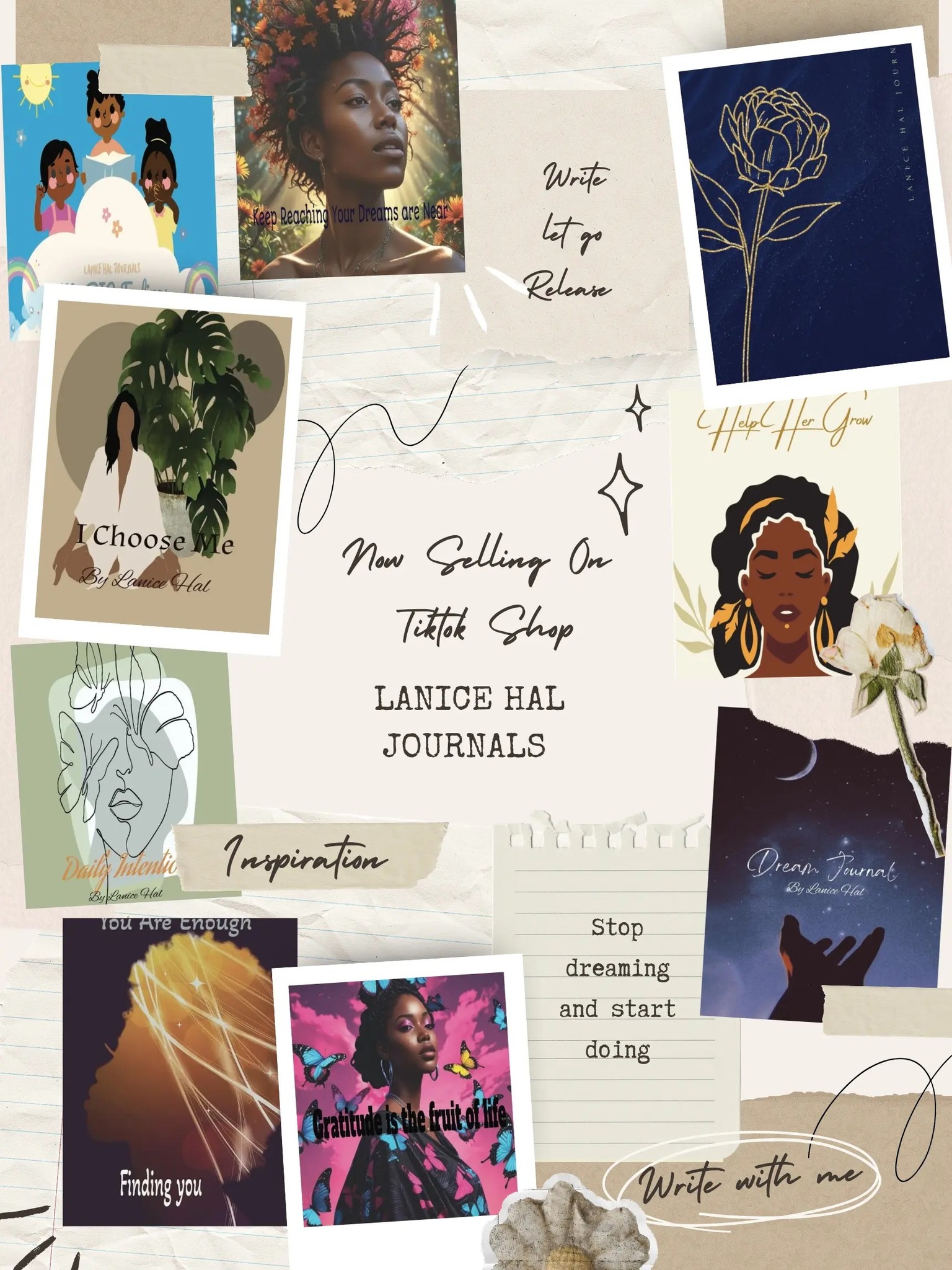 Lanice - 📣 BIG NEWS My journals are officially on TikTok Shop! That means you can grab your ...