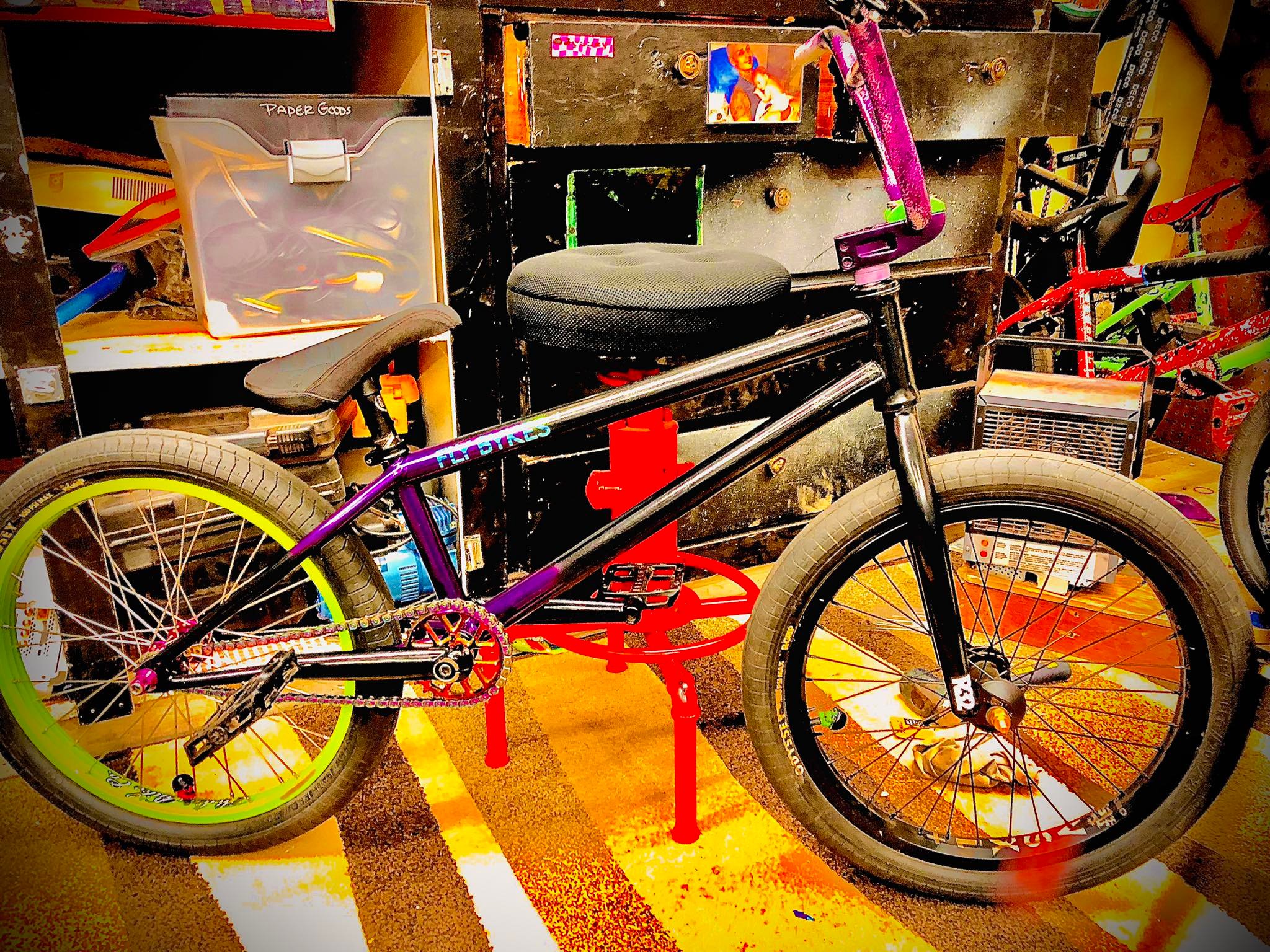 First fly electron BMX bike build turns out decent