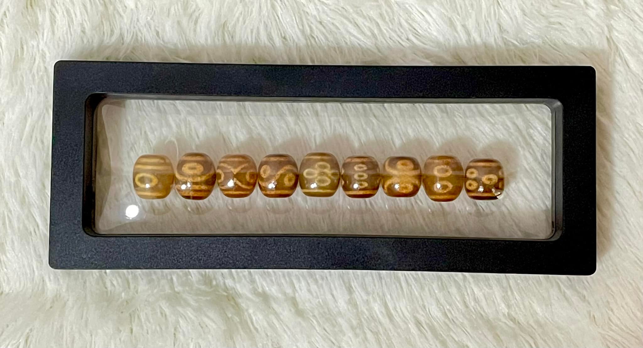 十二眼天珠尺寸13.1x54.2mm