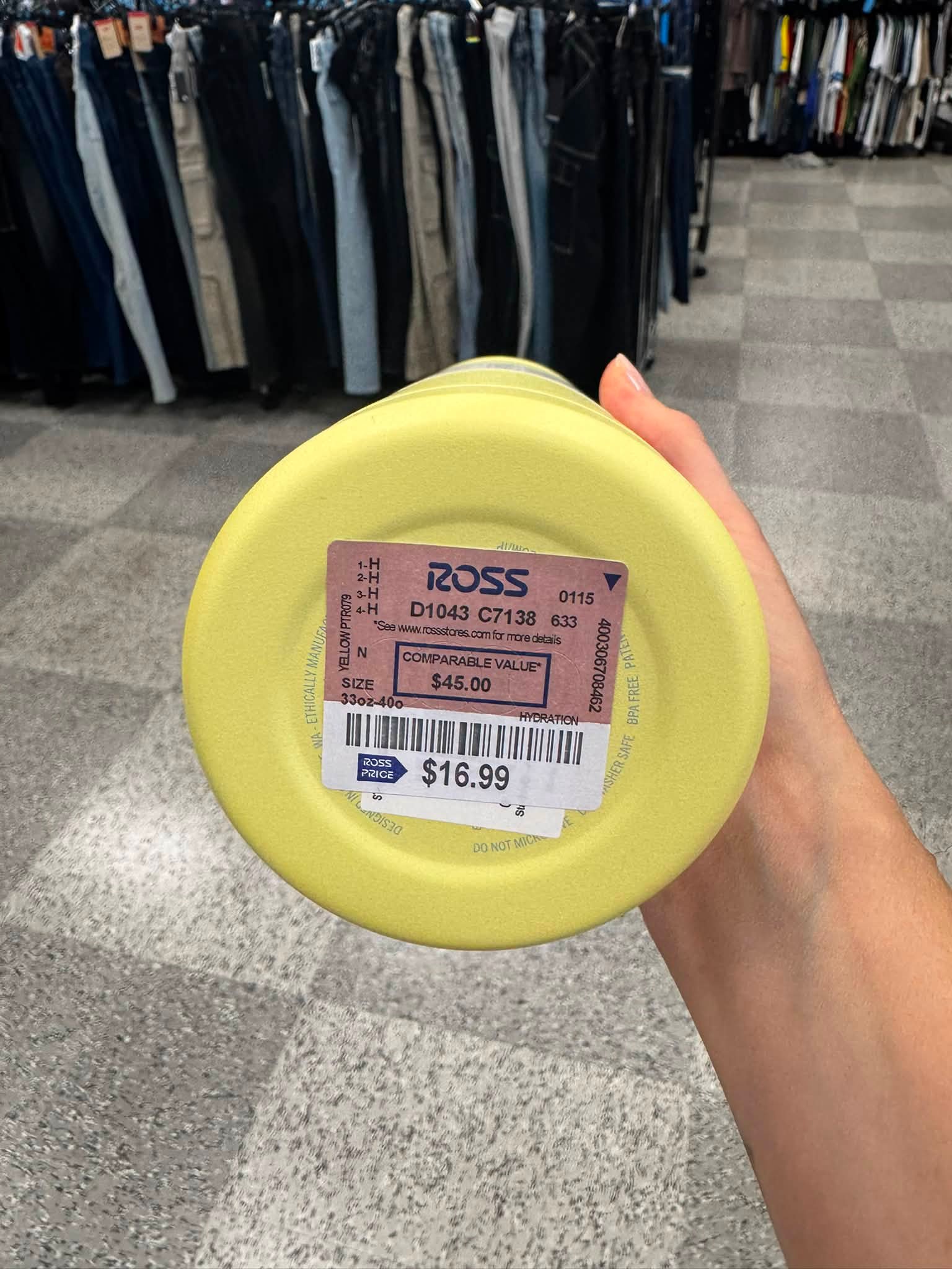 Bargain shopping at Ross Dress for Less in Orlando