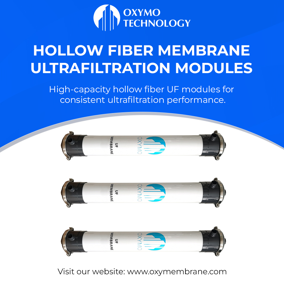 💧 Hollow Fiber Ultrafiltration... - Oxymo Technology | Facebook