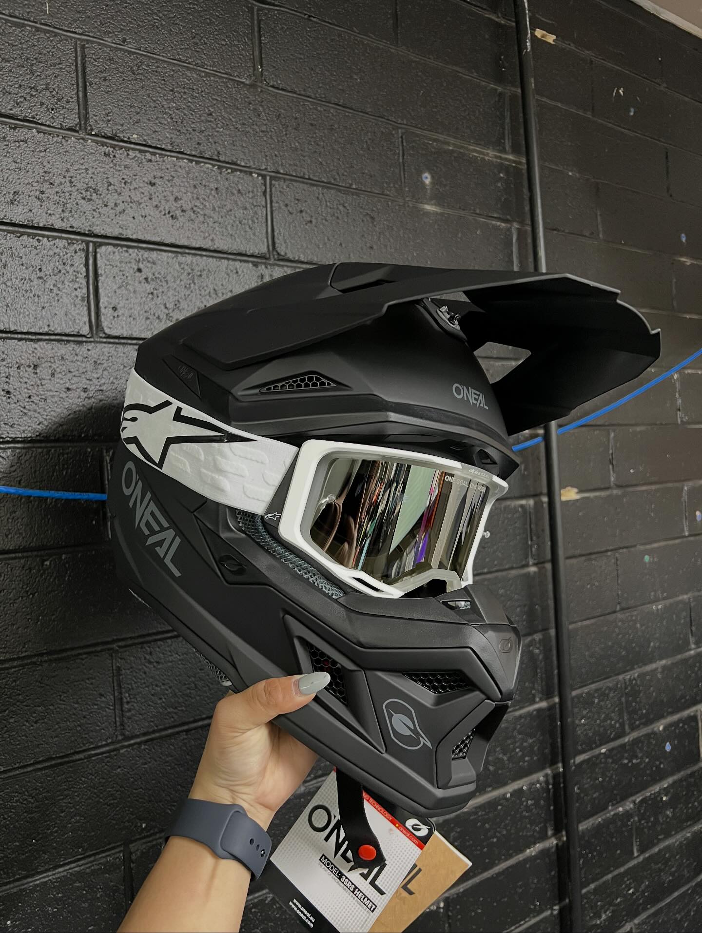 Choose from a variety of different Helmets, Goggles and Visors at