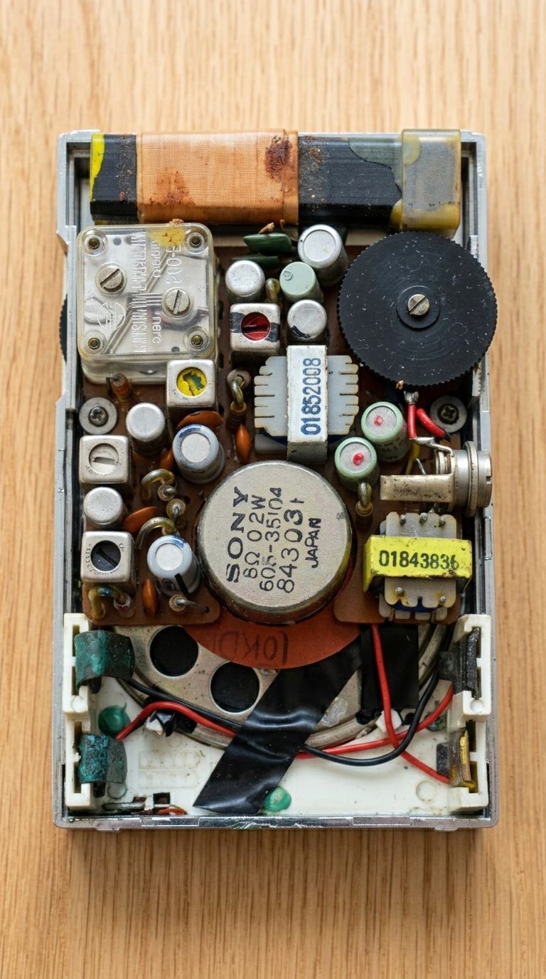 Sony TR-826 8-transistor radio from 1963