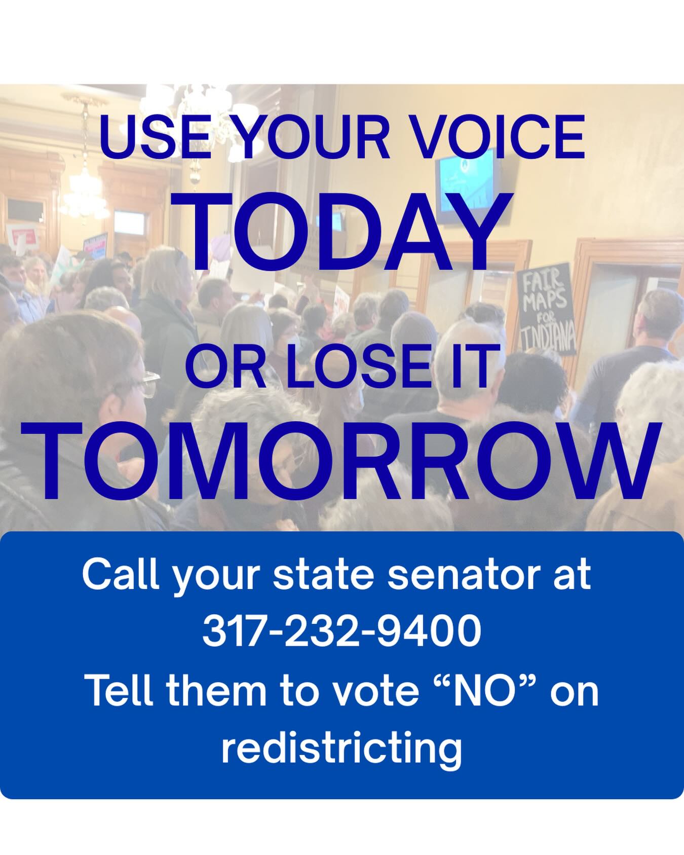 Indivisible - ⚠️ RED ALERT: The Indiana Senate will vote tomorrow 12/11 ...