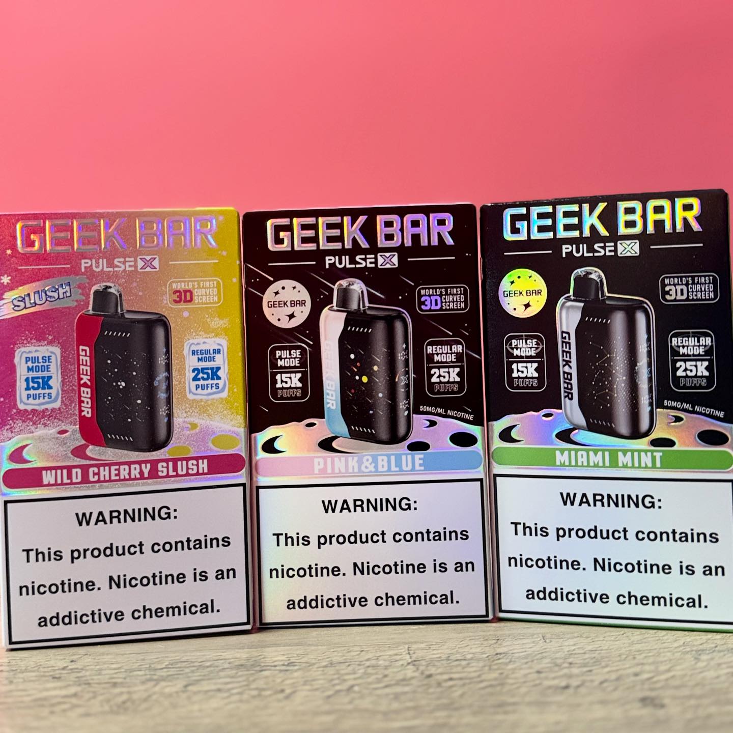 miami mint geek bar pulse x 💥New Arrivals & A Highly Anticipated Restock!💥 💨4 New Foger Pods and 2 Geekbar flavors now available!!💨 👏 Geekbar Pulse X is back by popular demand! Pick one GEEK BAR Pulse X state-restricted Choose Flavor:Blueberry Watermelon