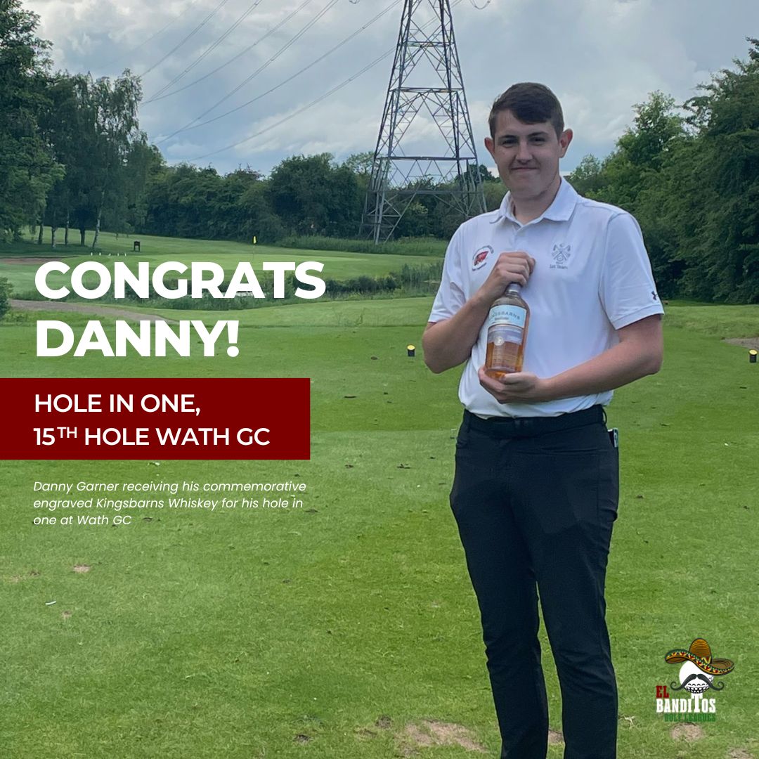 Race - Huge congratulations to Danny Garner for his stunning ace last ...