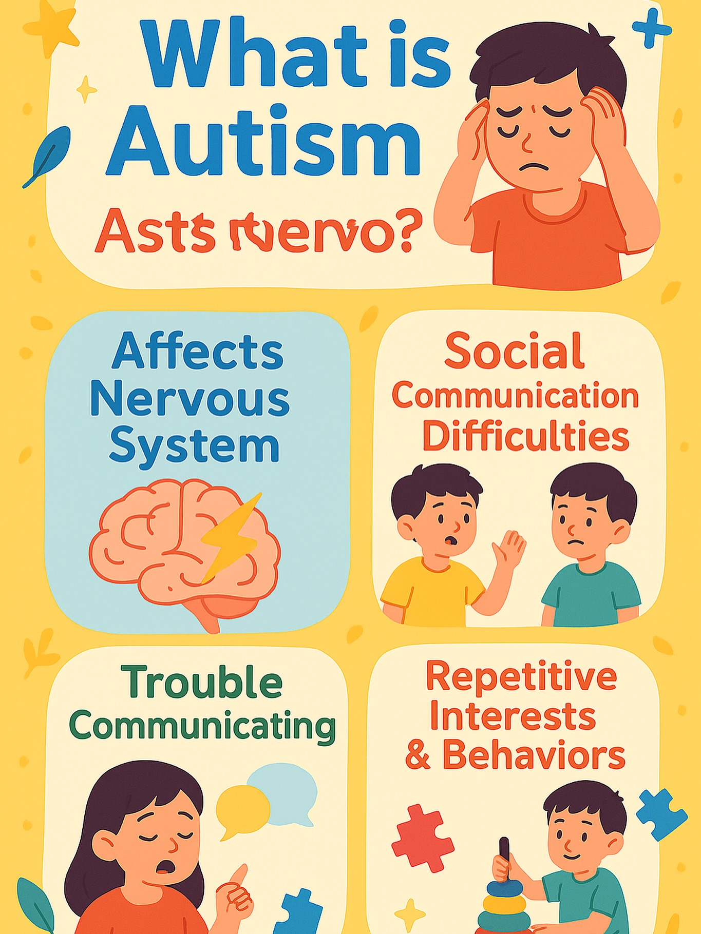 Daily - 🧩 What is Autism? 🧩 Autism is a neurodevelopmental condition ...