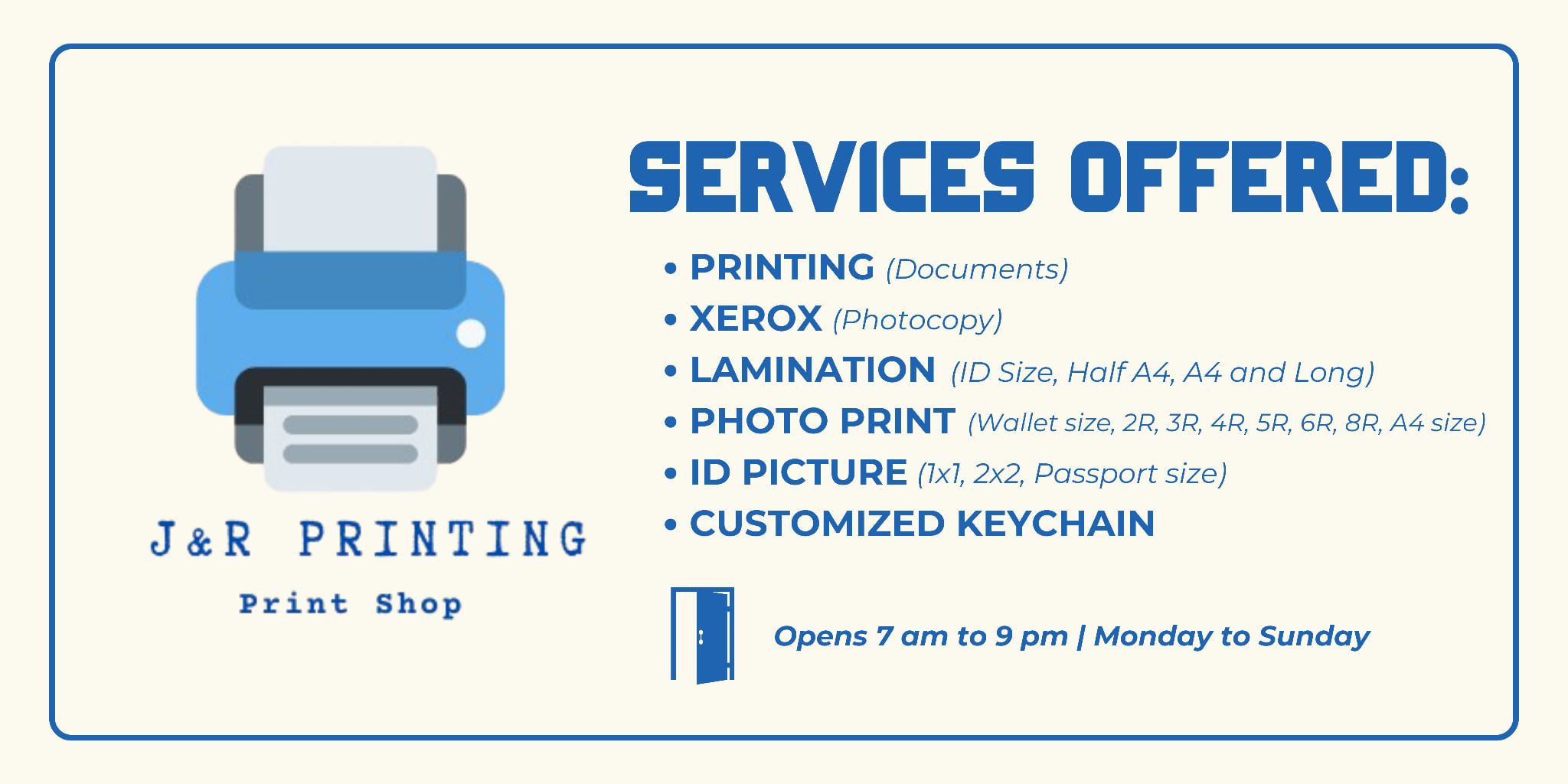 J&R Printing