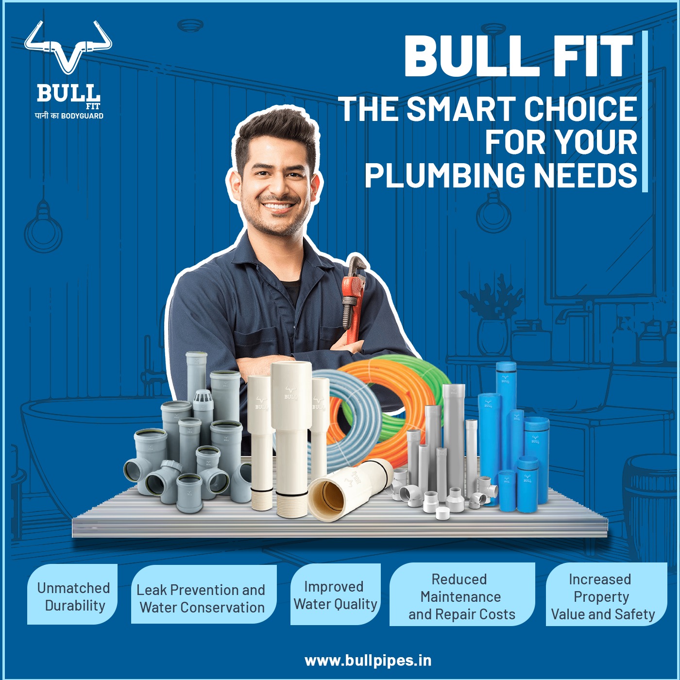 Bull - 💧 Make the Smart Choice for Your Plumbing Needs! Introducing ...