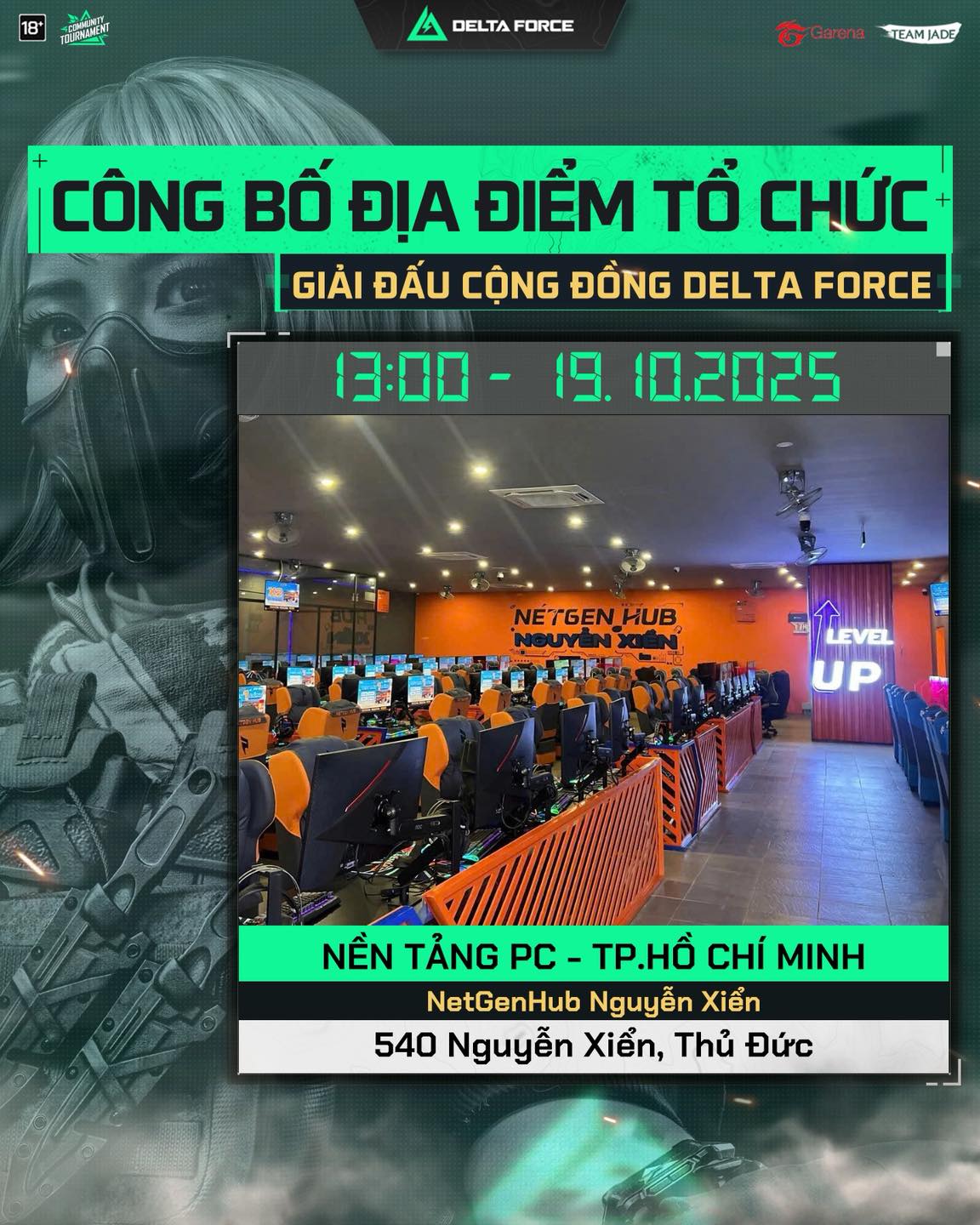 ESF - 🔥 CÔNG BỐ ĐỊA ĐIỂM TỔ CHỨC GIẢI ĐẤU CỘNG ĐỒNG DELTA FORCE TẠI HỒ ...