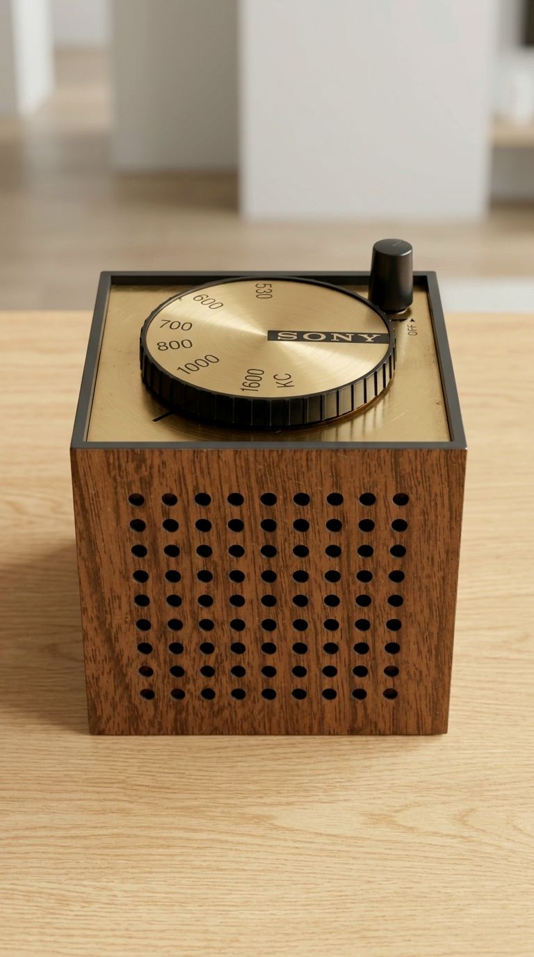 Sony TR-826 8-transistor radio from 1963