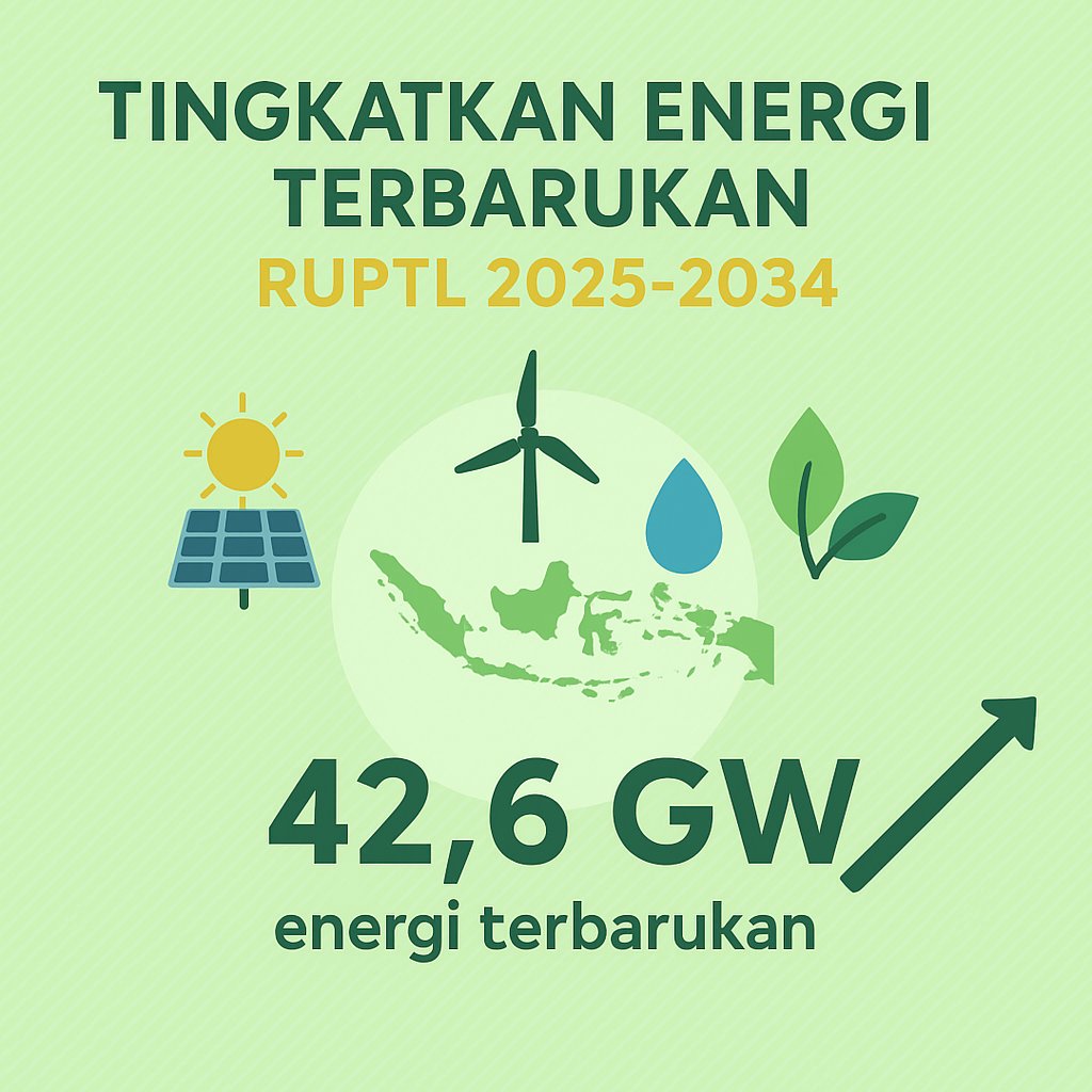 KABAR KEPSUL | Pemerintah menetapkan target tambahan 42,6 GW EBT dalam ...
