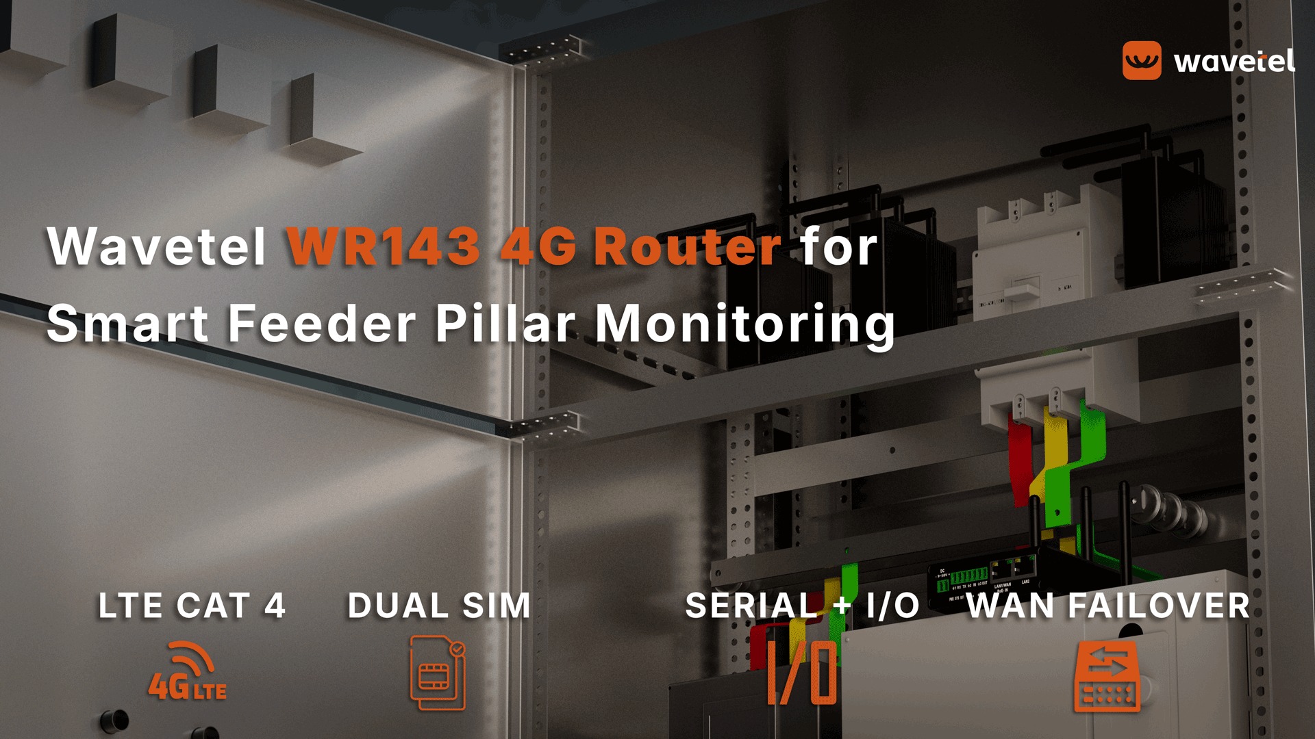 Wavetel - 🚀 Storm-Proof Guardian: Wavetel WR143 4G Router for Smart ...