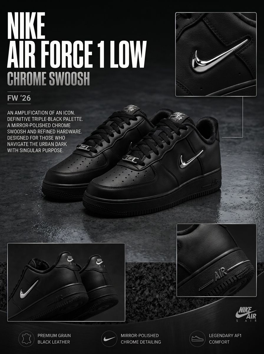 Nike has unveiled a fresh, feminine take on the iconic Air Force 1
