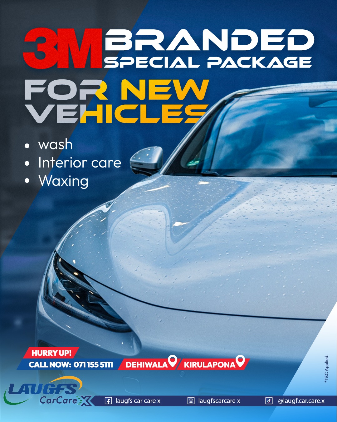 Laugfs Car Care X | Dehiwala
