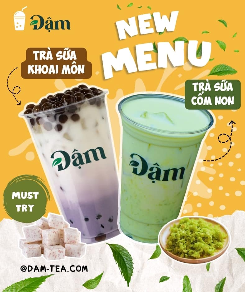 ‼ Menu mới - Trend mới - Xuất sắc... - Đậm - Trà tươi pha máy | Facebook