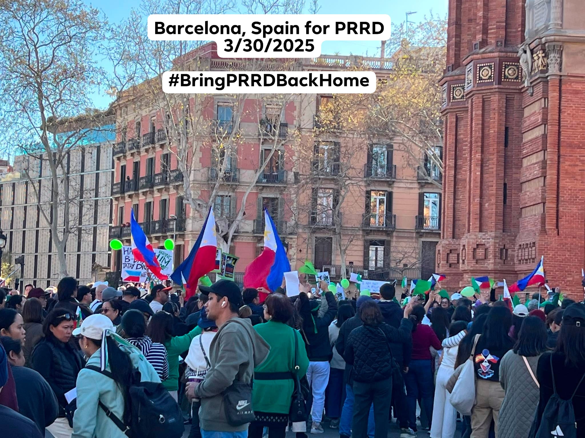 Dare To Ask - Barcelona, Spain for PRRD March 30, 2025... | Facebook