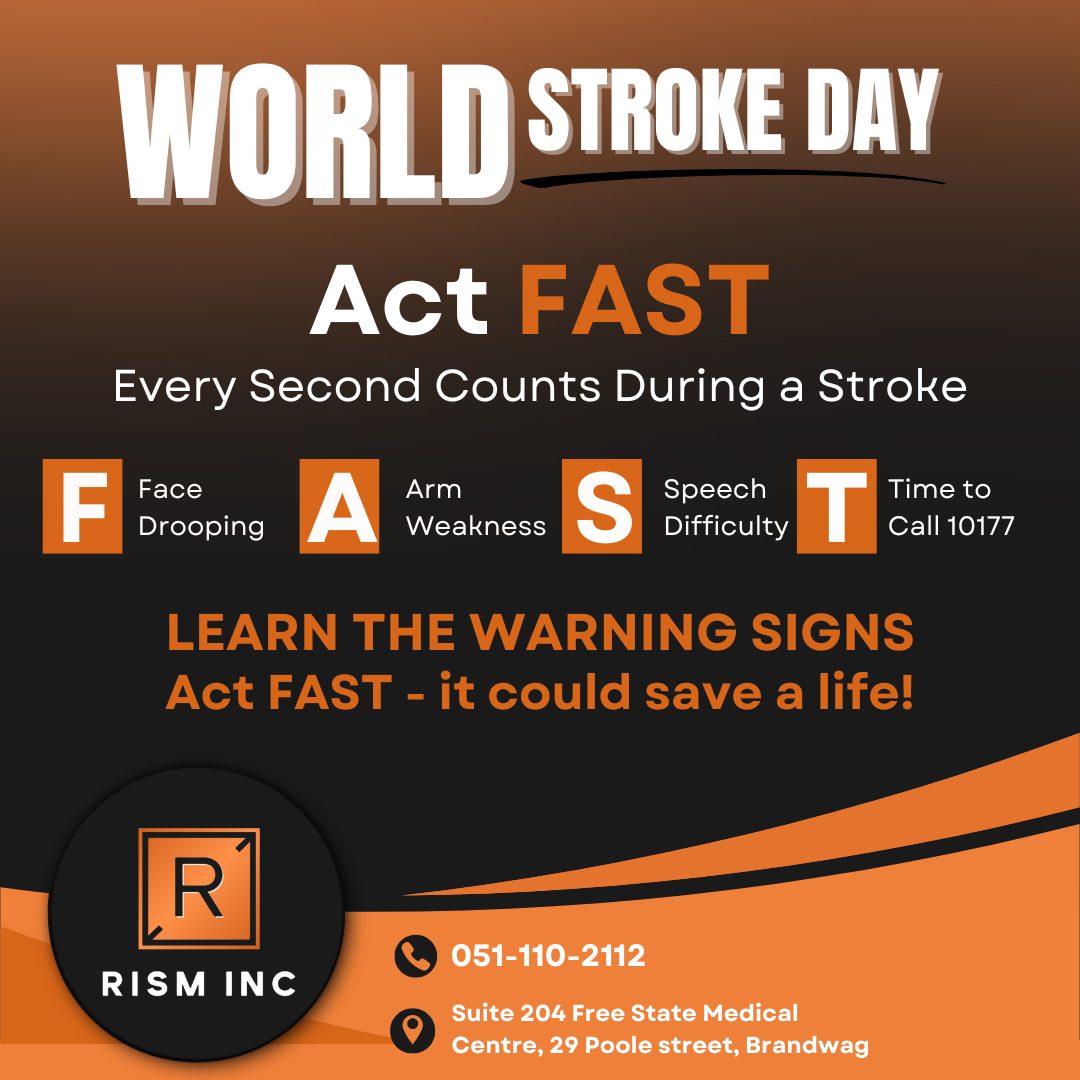 Rism - 🧠 World Stroke Day – Act F.A.S.T. ⏱️ Every second counts during ...