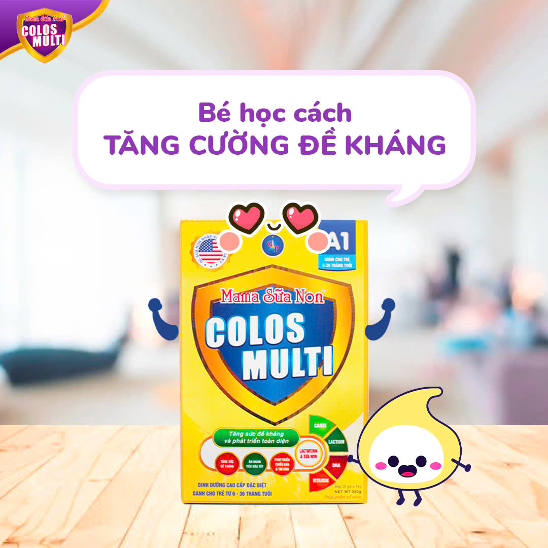 CÙNG COLOSMULTI HỌC... - ColosMulti- Mama Sữa Non Chính Hãng