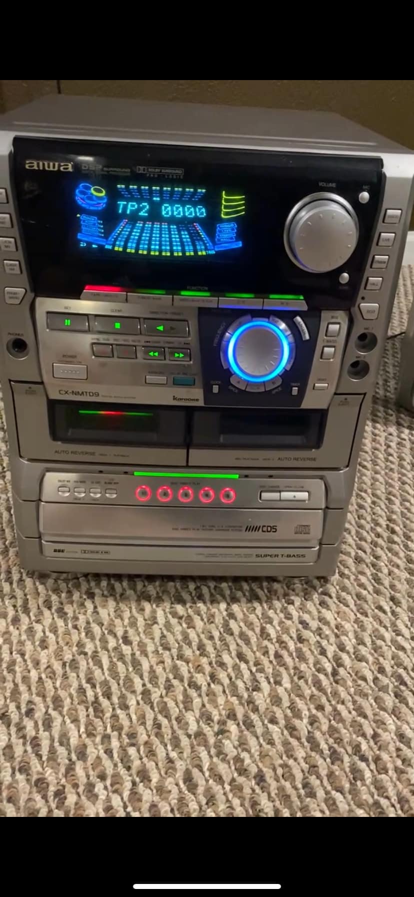 Aiwa nsx 330 No Station FM Issue ceramic capacitor No stereo IF