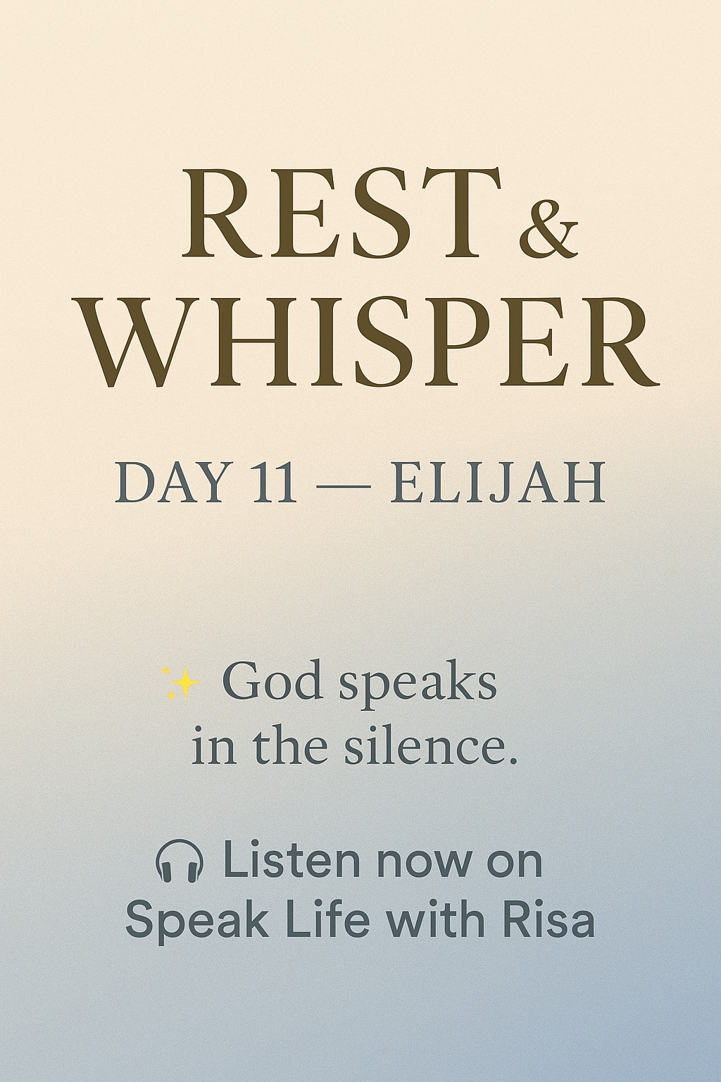 💭 Sometimes God speaks loud…... - Shepherd's Word Publishing | Facebook