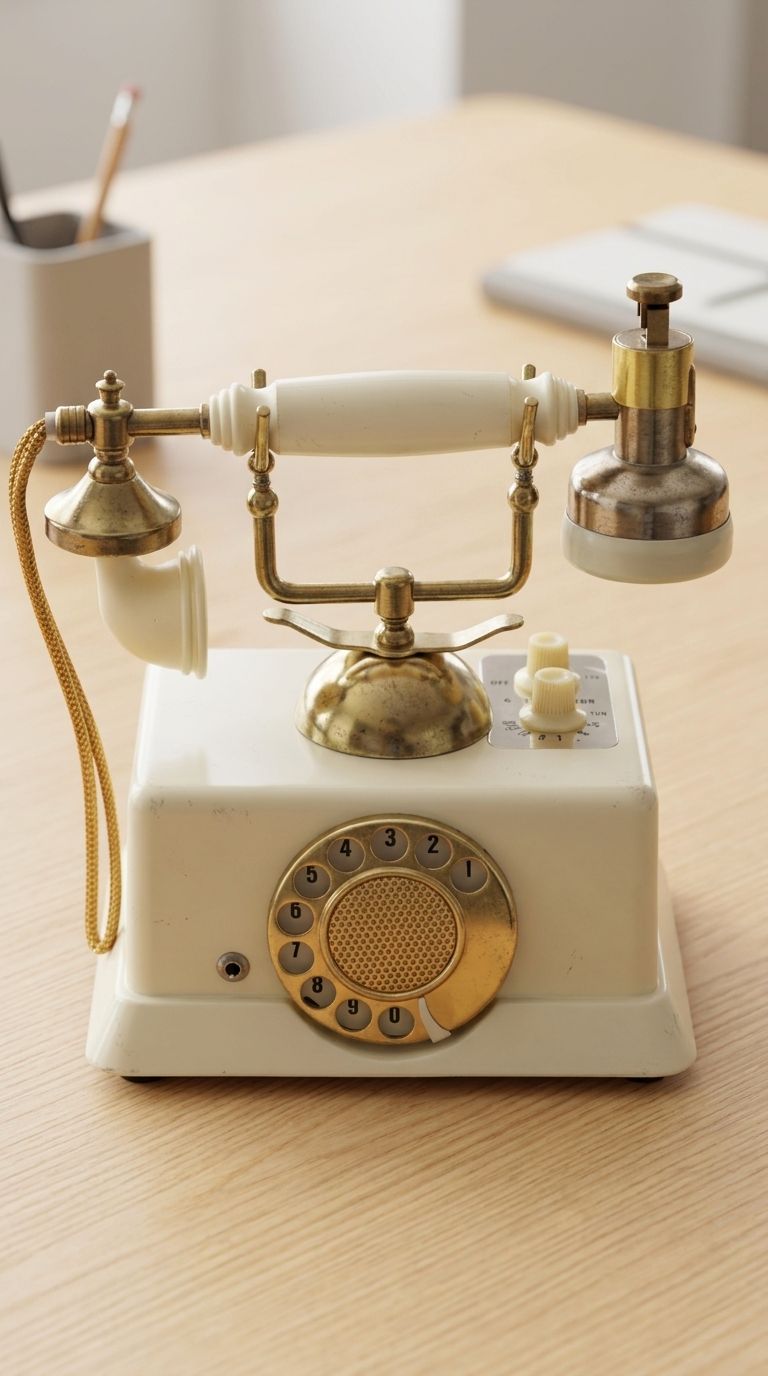 The 1960 Japanese Beautiful Masterpiece Telephone Radio — Audition