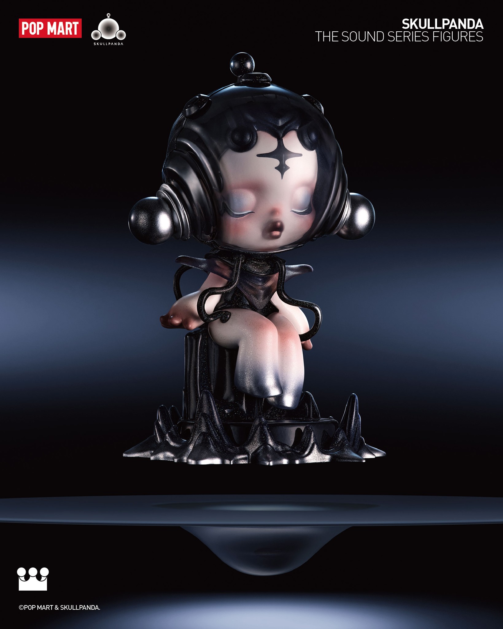 The SKULLPANDA The Sound Series Figures transform melodies into 