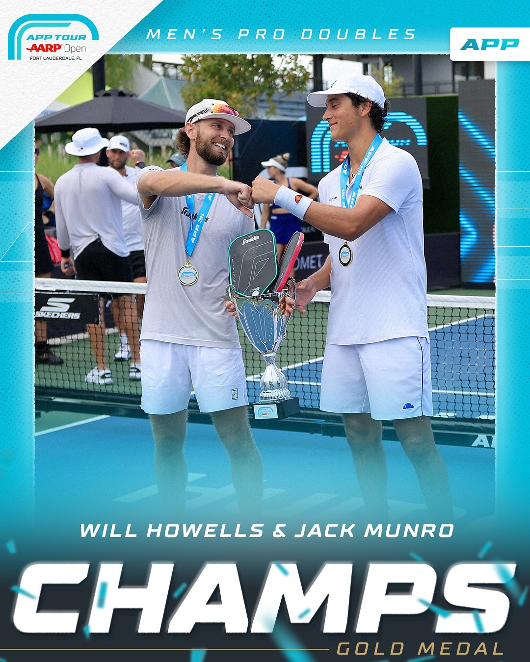 Love - Will Howells và Jack Munro vô địch đôi nam giải thuộc hệ thống ...